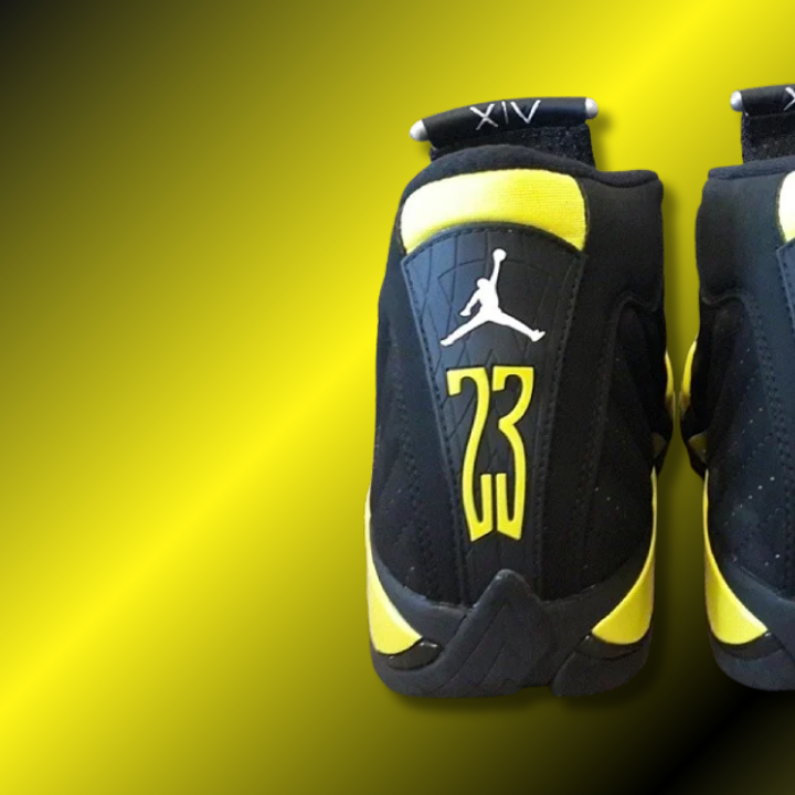 Air Jordan 14 'Thunder' Never Retroed, Reasonable and Available