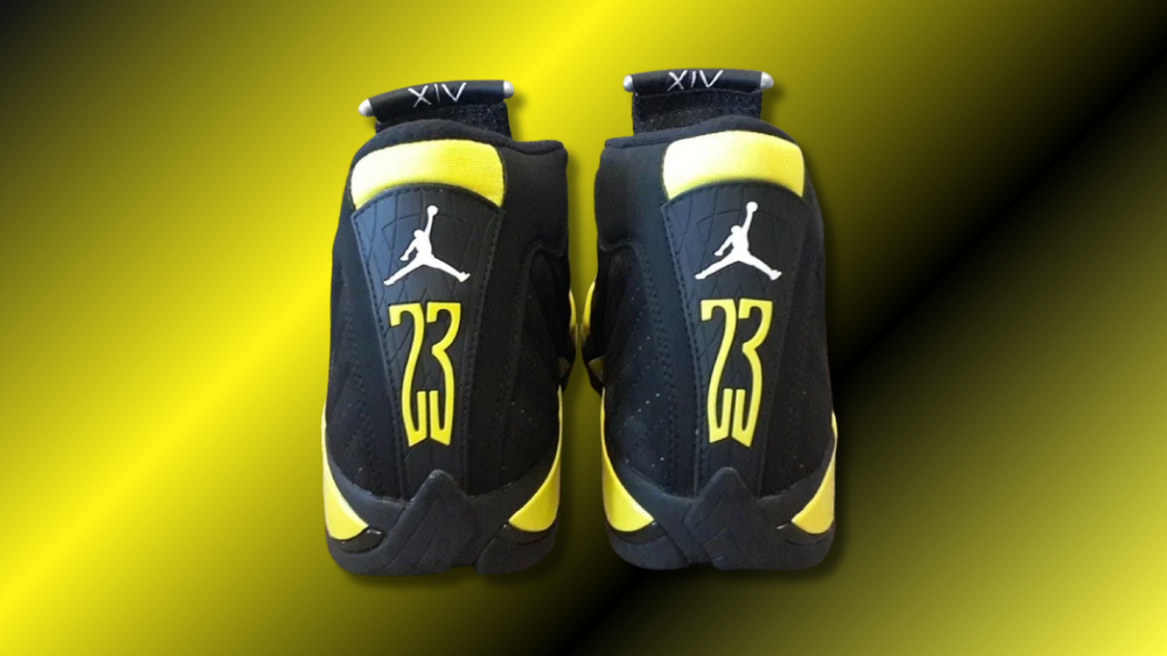 Air Jordan 14 'Thunder' Never Retroed, Reasonable and Available