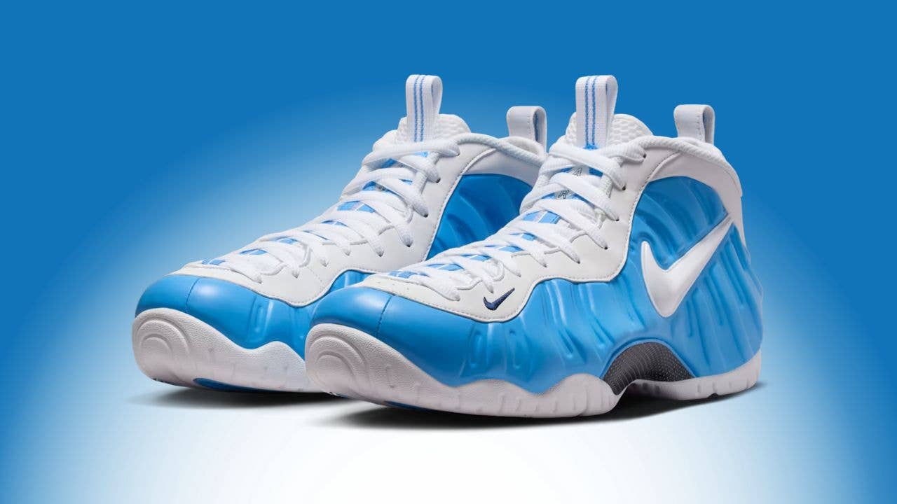 Nike Foamposite Pro 'University Blue' Release Details - Athlon