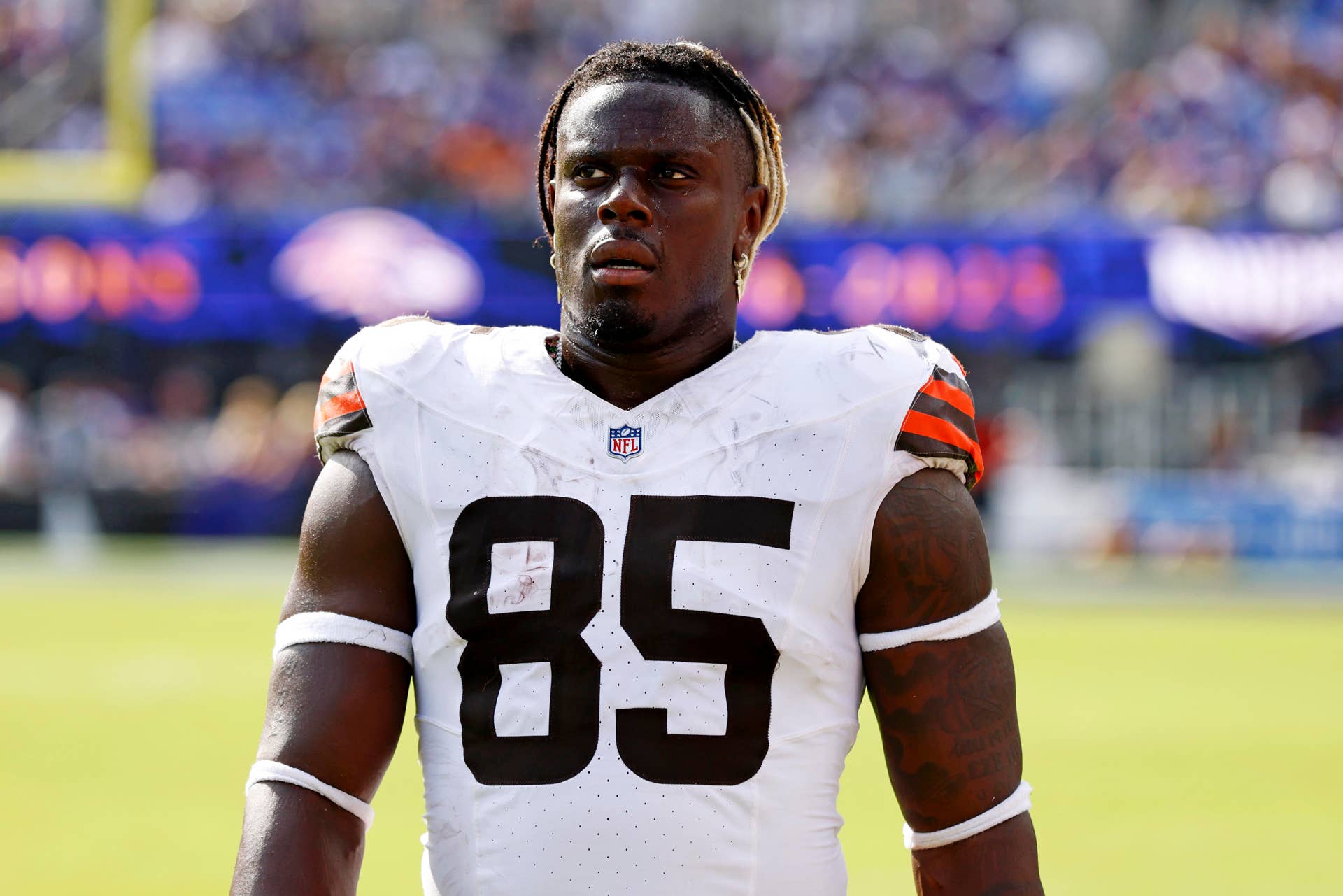 David Njoku (Foto: Peter Casey-Imagn Images)
