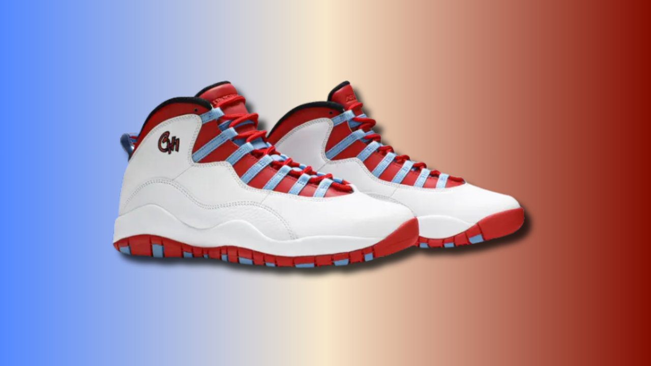Air Jordan 10 Air Jordan 10 'Chicago Flag' — Flag Colors, CHI