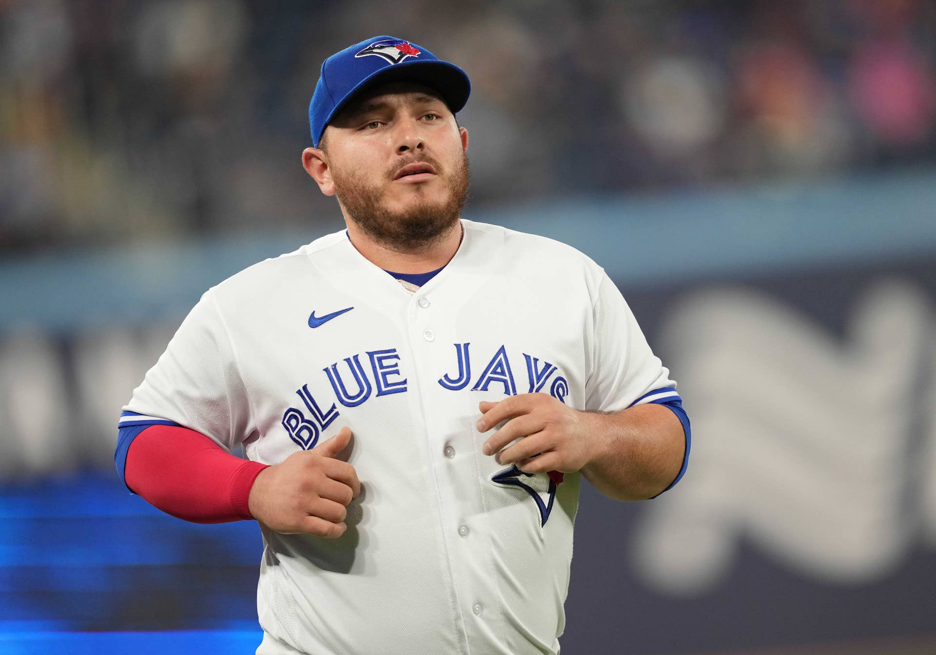 Toronto Blue Jays catcher Alejandro Kirk (30)