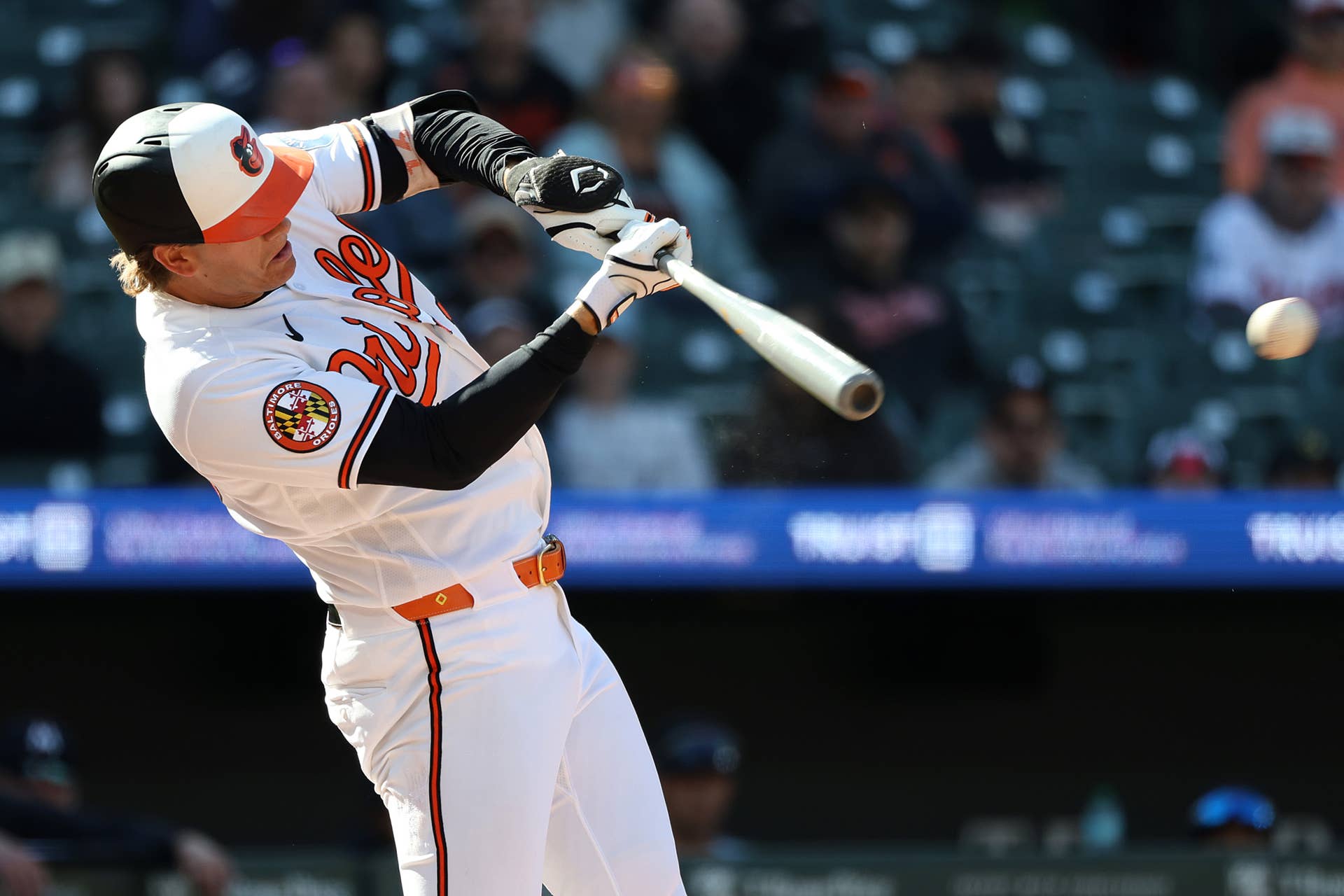 Coby Mayo’s poor contact quality and uncertain role risk losing playing time, making him expendable in deep formats.