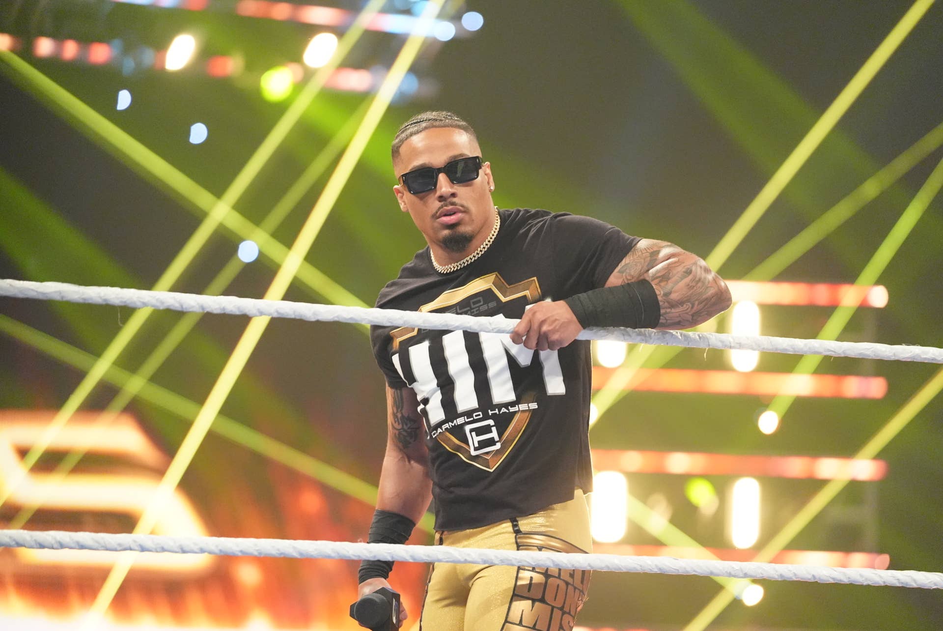 MJF postet Foto von Carmelo Hayes während seiner WWE-Abwesenheit