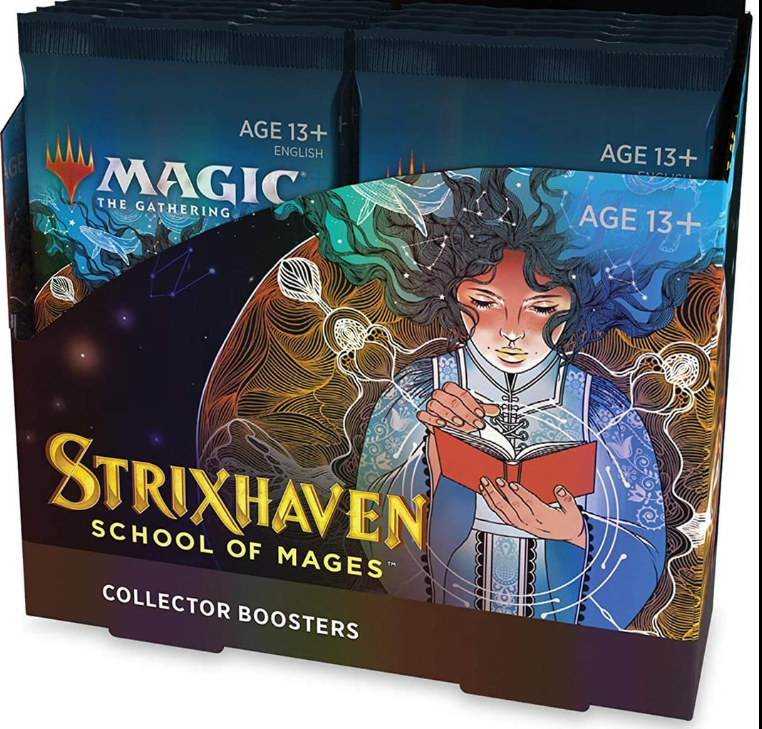 strixhaven collector booster box card list Magic: The Gathering Secrets of This display box is an ideal way to expand your collection or enrich your gameplay with new strategies and decks Collector Booster Pack - Strixhaven: