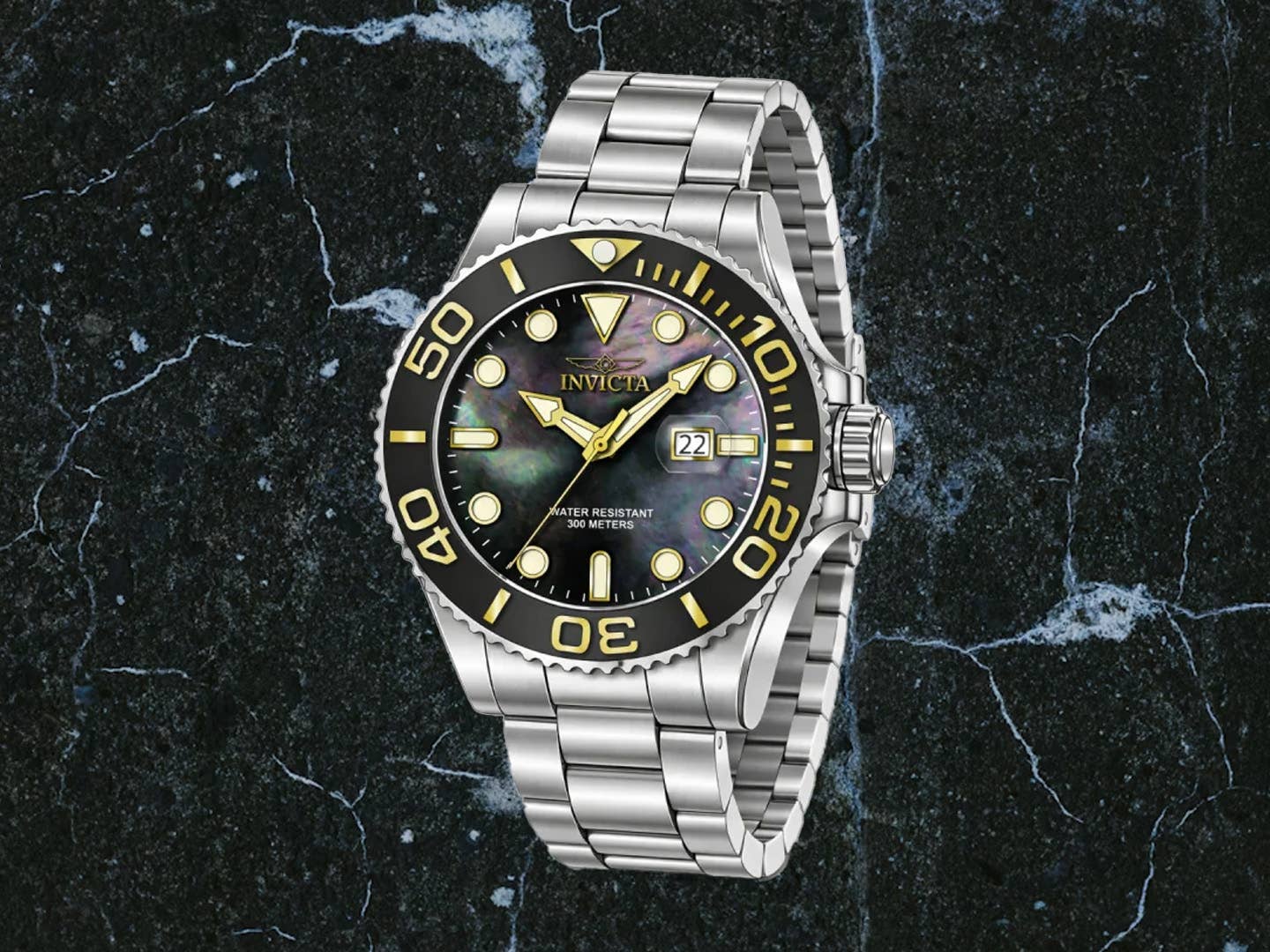 Invicta's Mother of Pearl Dive Watch Is 87% Off - Athlon Sports