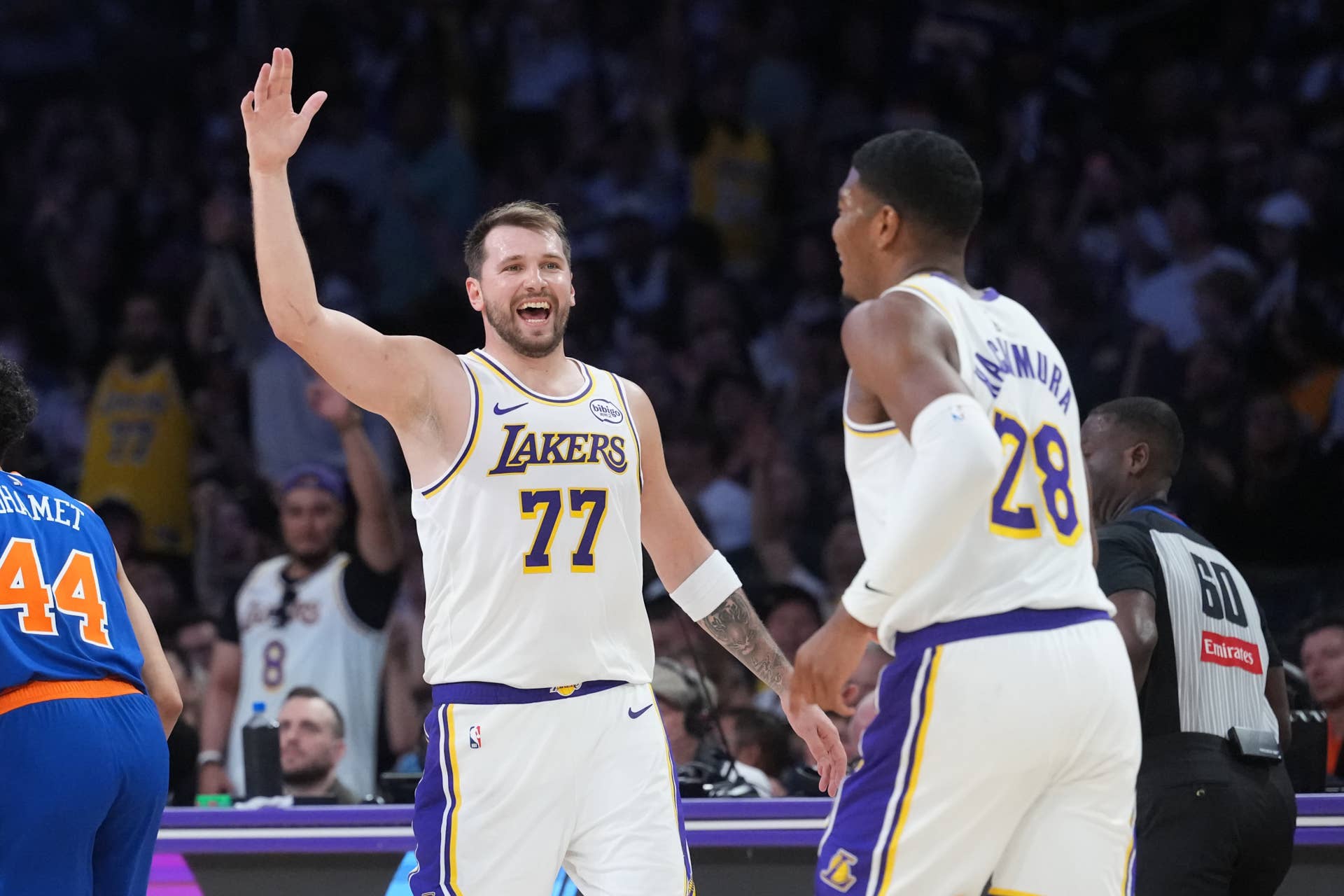 Rui Hachimura's Message After Luka Doncic Update - Athlon Sports