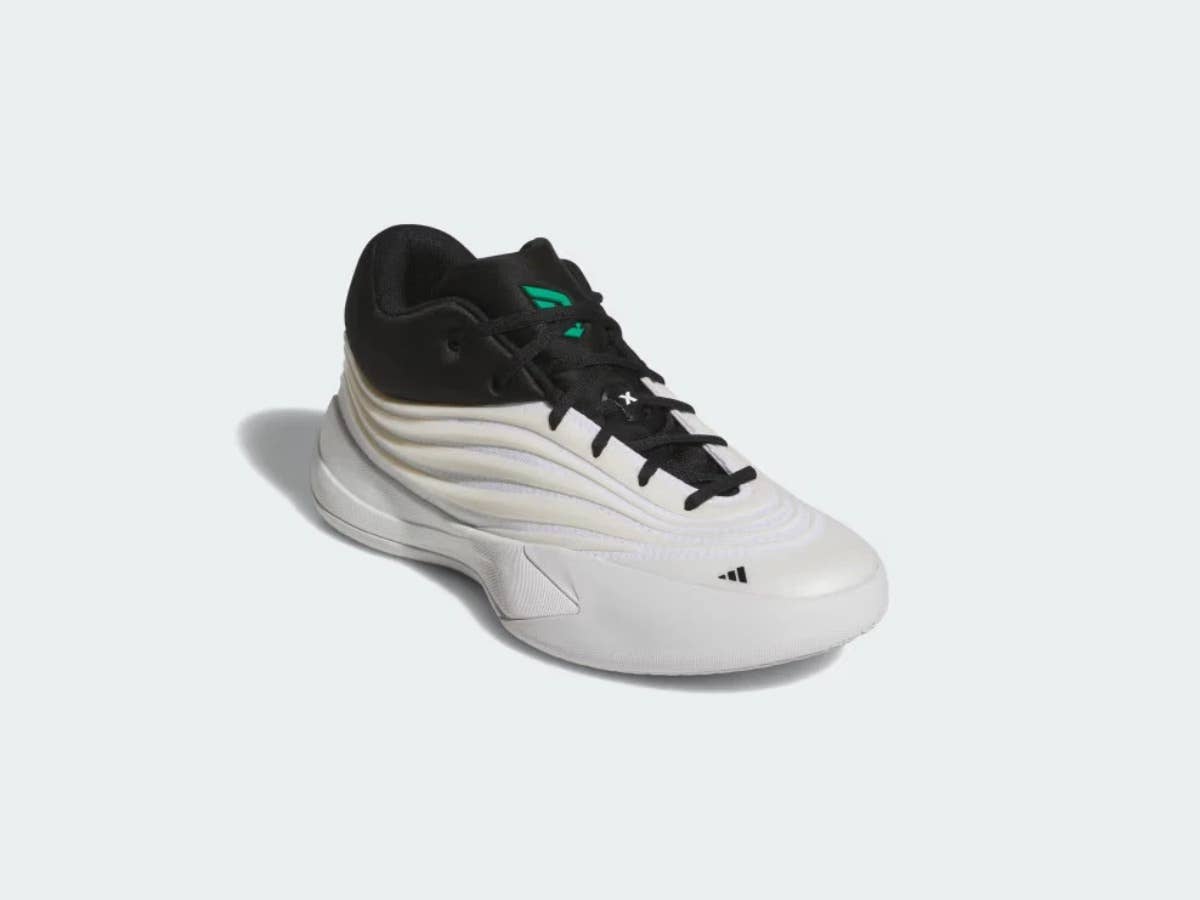 adidas gazelle silver green womens Adidas Dame 7 EXTPLY White H68990 main image 1