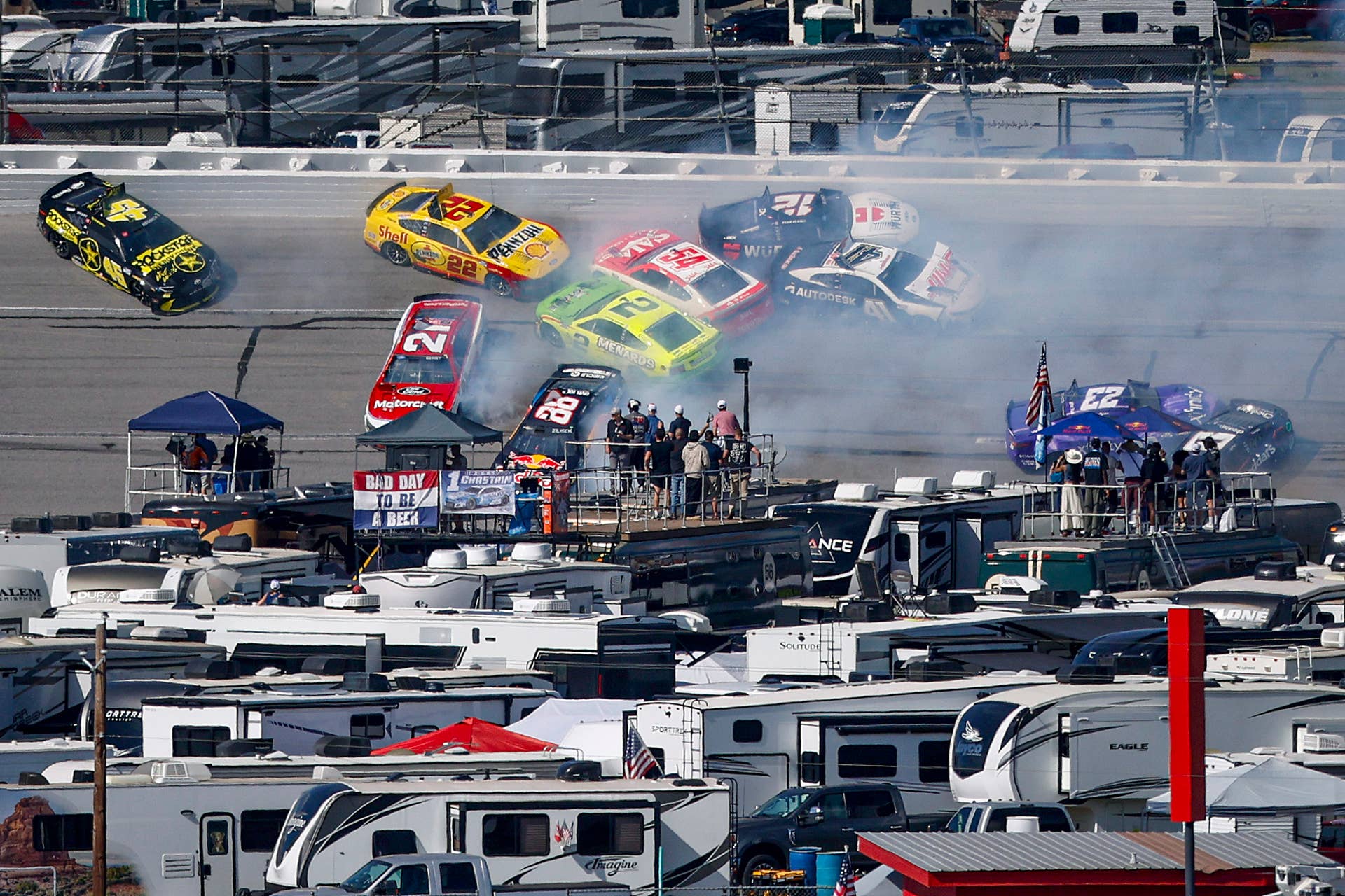joey-logano-bubba-wallace-