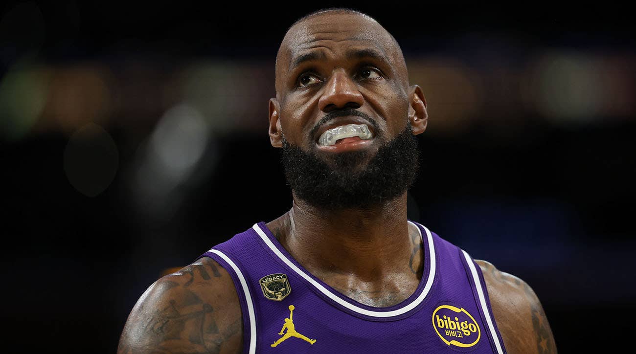 Los Angeles Lakers playing in a Western Conference playoff game