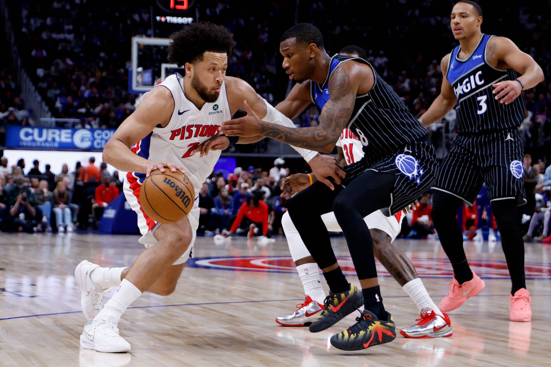 NBA練習着　pistons msize NBA Announces Pistons History After Comeback Win Against Magic in
