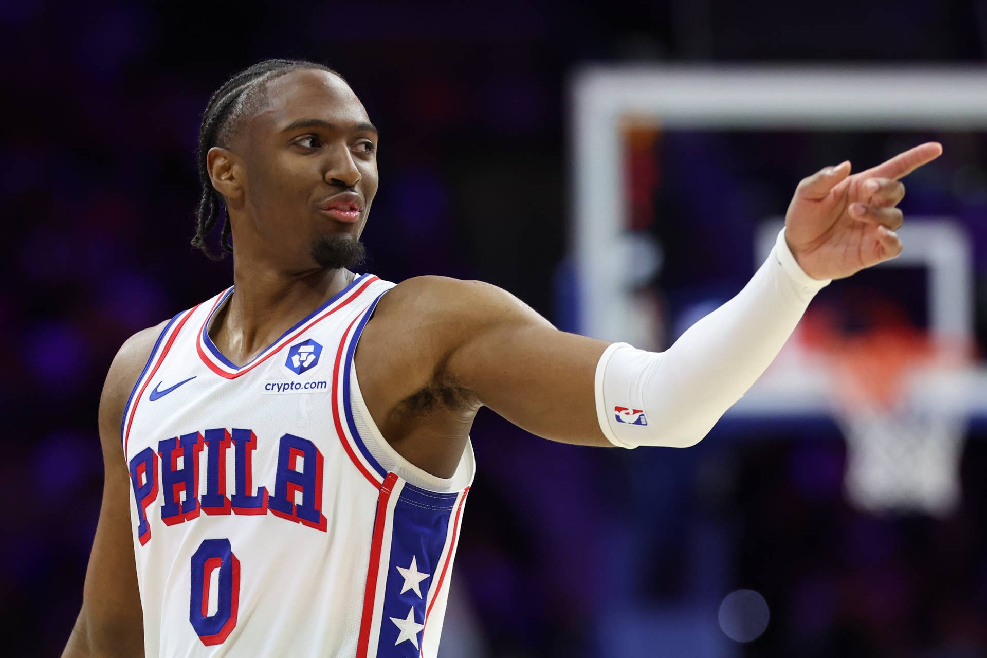 Tyrese Maxey Apologizes After LeBron James Mishap - Athlon