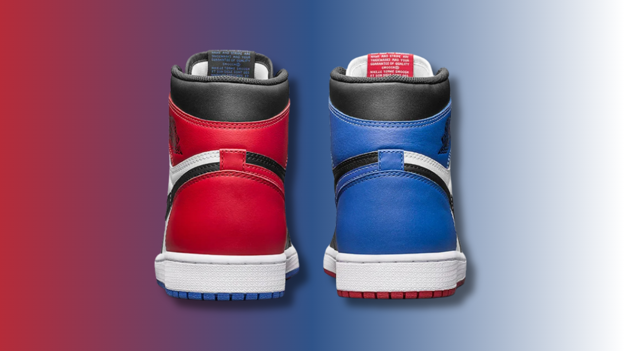 Air Jordan 1 'Top 3' - Bred, Royal, and Chicago All in One: Where
