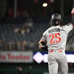 Buxton already has 11 home runs this season, with 10 coming against right-handers.