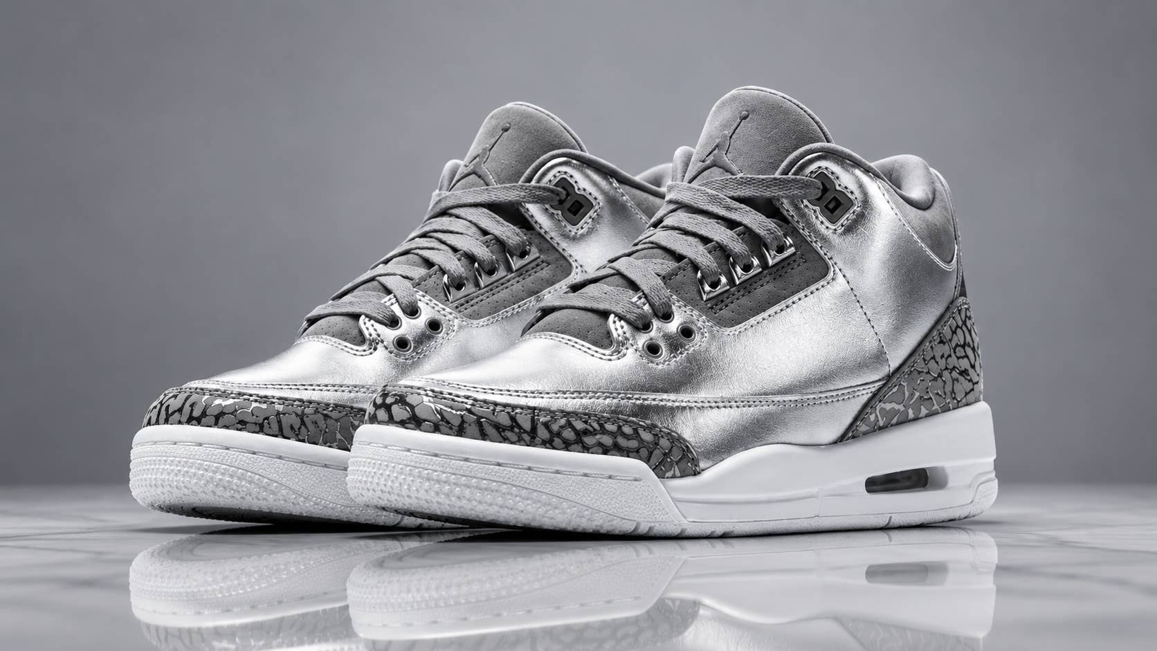 Air Jordan 3 'Heiress Metallic Silver': Where to Buy - Athlon