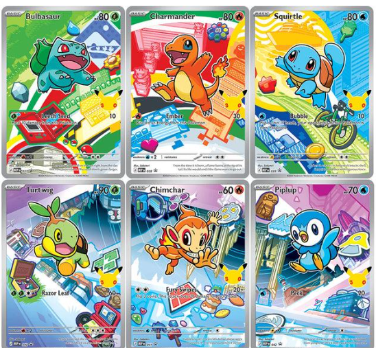 pokemon series 2 card list Pokmon TCG: First Partner Illustration Collection Series : Toys & Games Foil Cards in These Packs are Not Guaranteed to be Rainbow Foils**Look for die Pokmon TCG First Partner Series