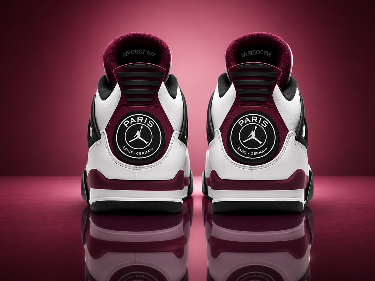 Air Jordan 4 PARIS ホワイト/バーガンディ パリサンジェルマン Air Jordan 4 'PSG': Where to Buy, Resale Price - Athlon