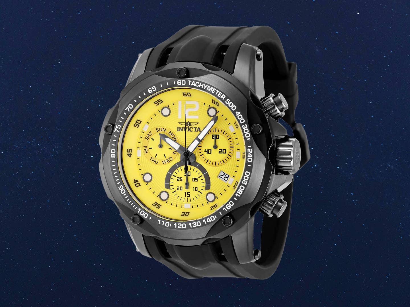 Invicta’s Speedway Chronograph Gunmetal Watch Is 89% Off - Athlon