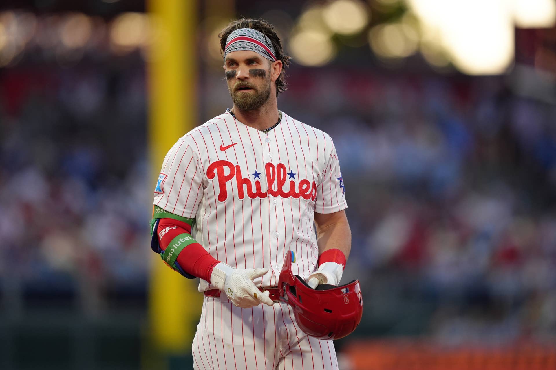 Philadelphia Phillies infielder Bryce Harper (3)
