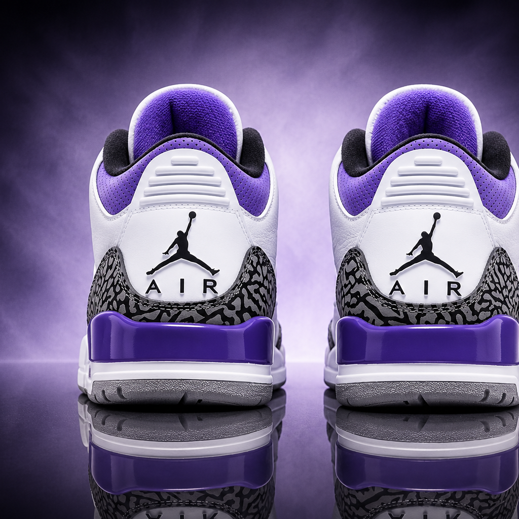 靴 NIKE AIR JORDAN 3 RETRO dark iris Air Jordan 3 'Dark Iris': Where to Buy the Purple AJ3 - Athlon