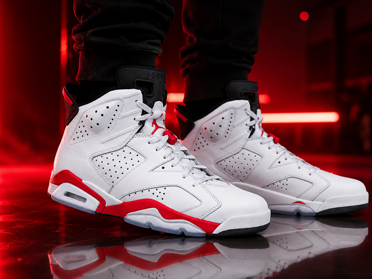 AIR JORDAN6 RETRO INFRARED エアジョーダン6 白赤 Air Jordan 6 'White Infrared' 2026: Release Date, Price & Where to