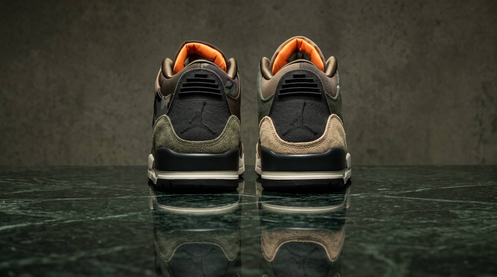美品 26cm Nike Air Jordan 3 Patch work AJ3 Air Jordan 3 'Patchwork' Camouflage Mash-Up, Dark Hazel, DIY Flair