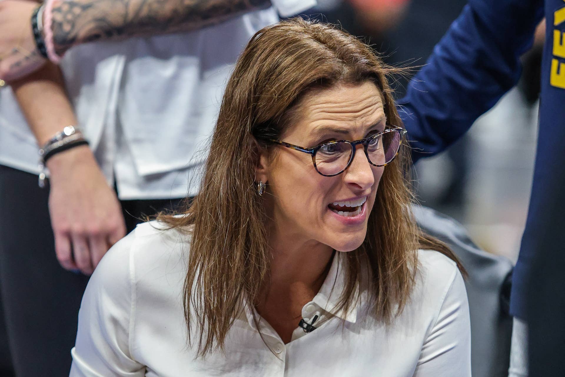 Stephanie White's Postgame Speech Sparks Caitlin Clark Speculation - Athlon