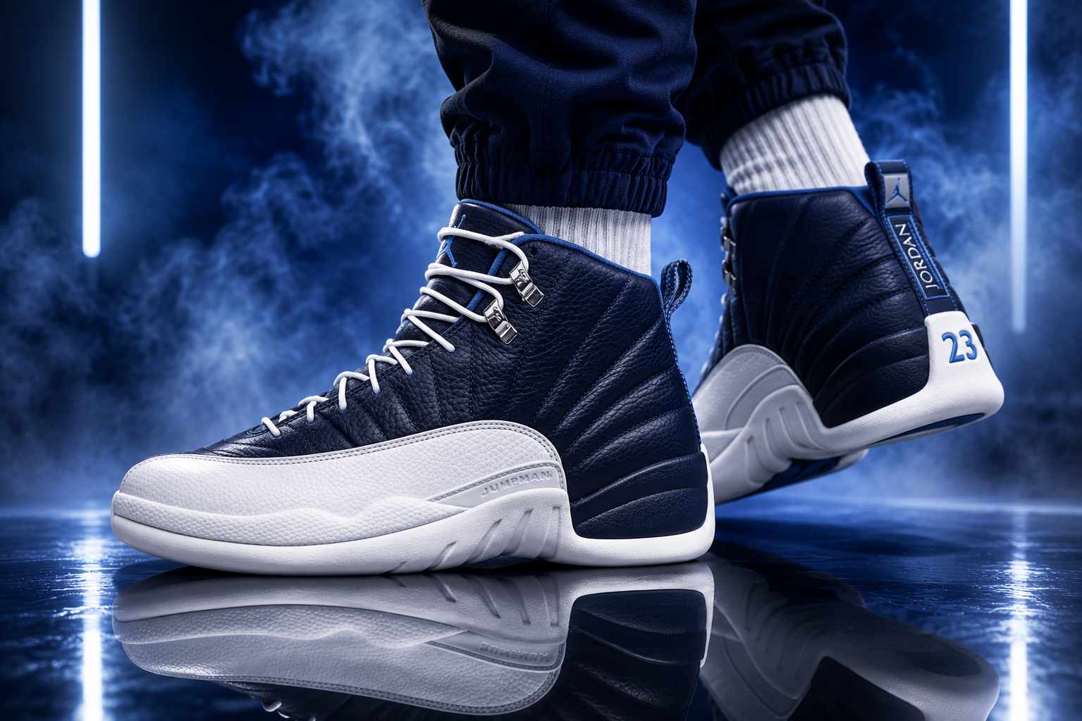 air-jordan-12-obsidian-on-foot