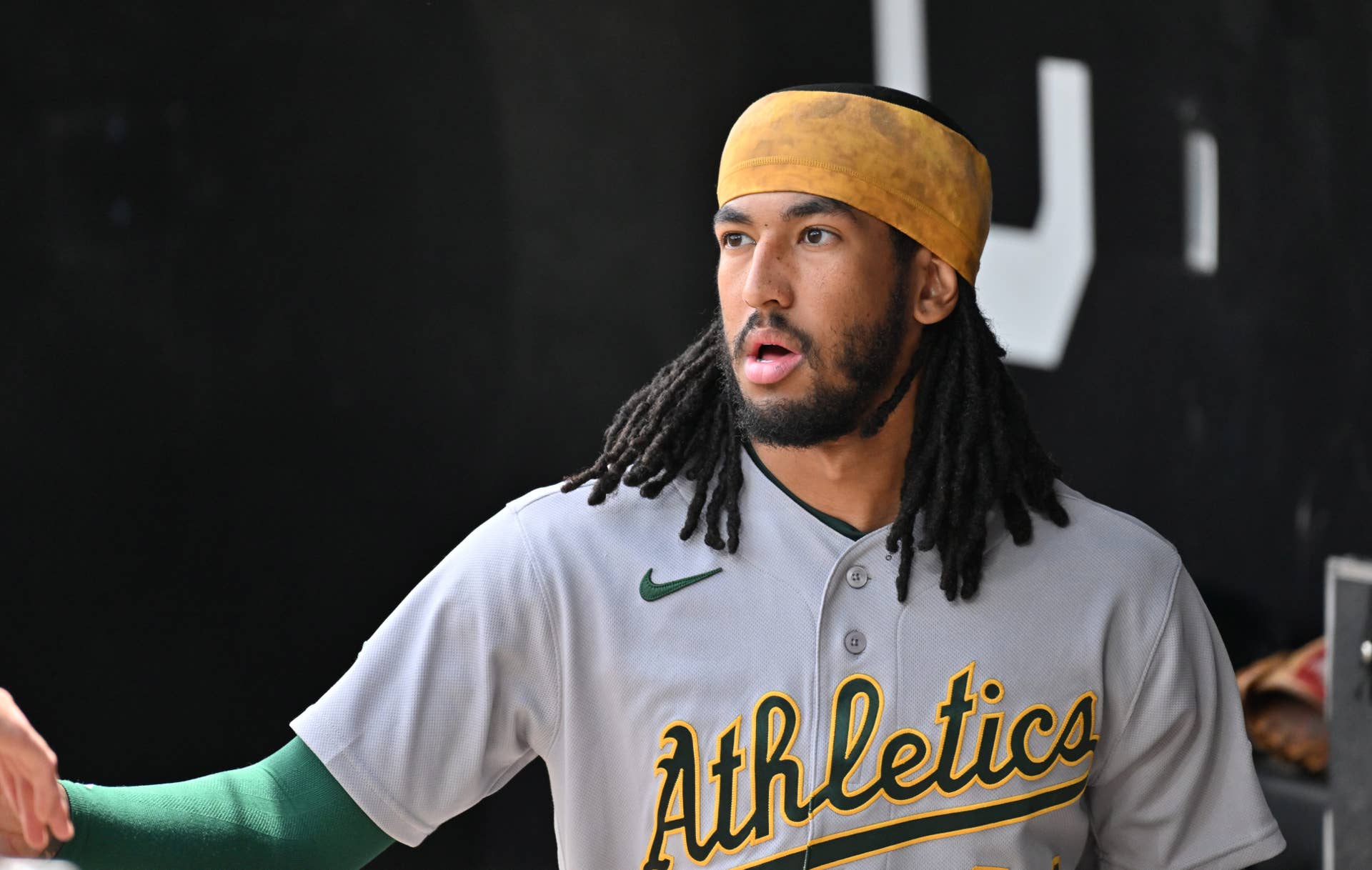 Athletics' Joshua Kuroda-Grauer Exits Game Monday with Injury - Athlon