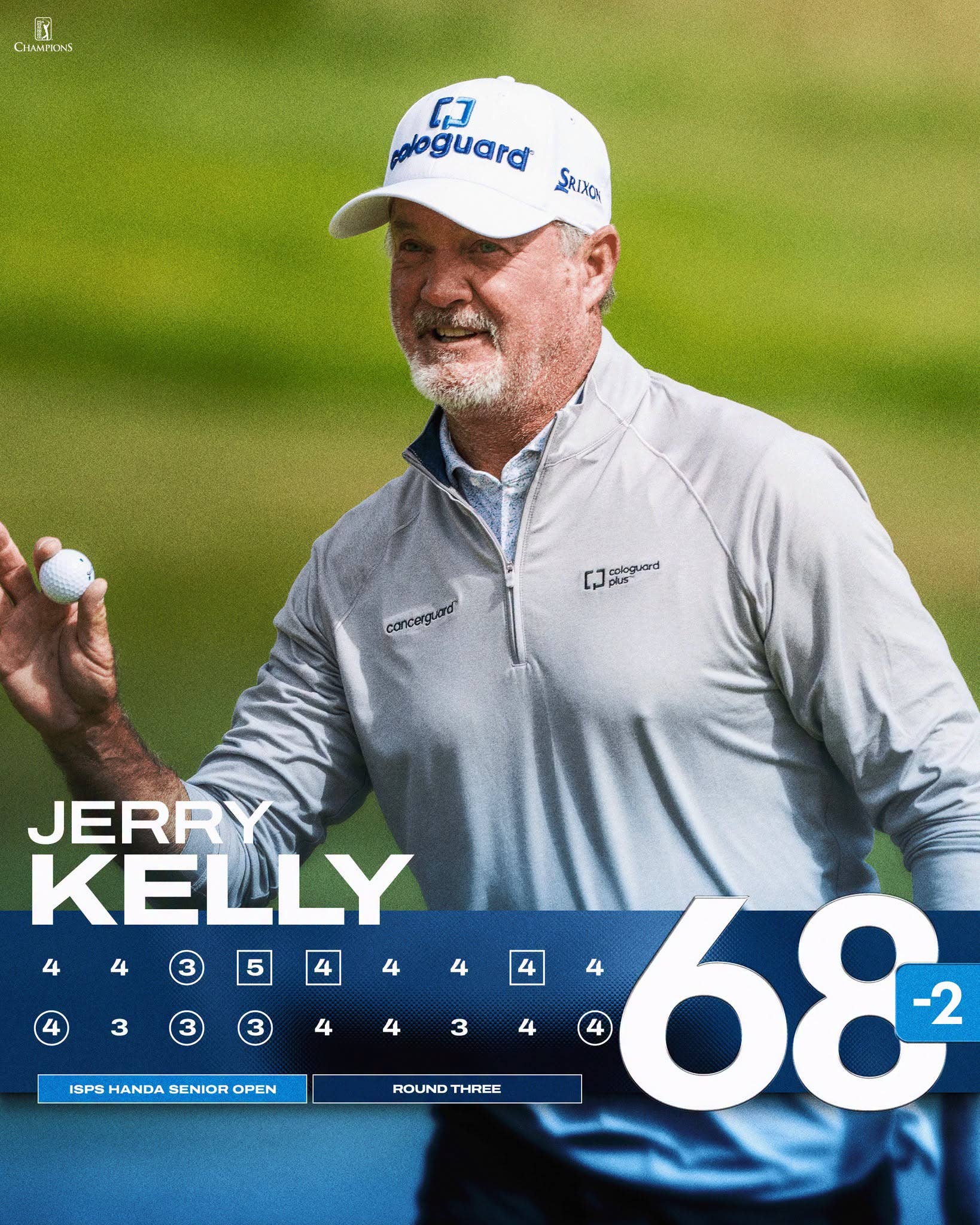 Jerry Kelly, Cameron Percy Share Senior Open Lead - Athlon