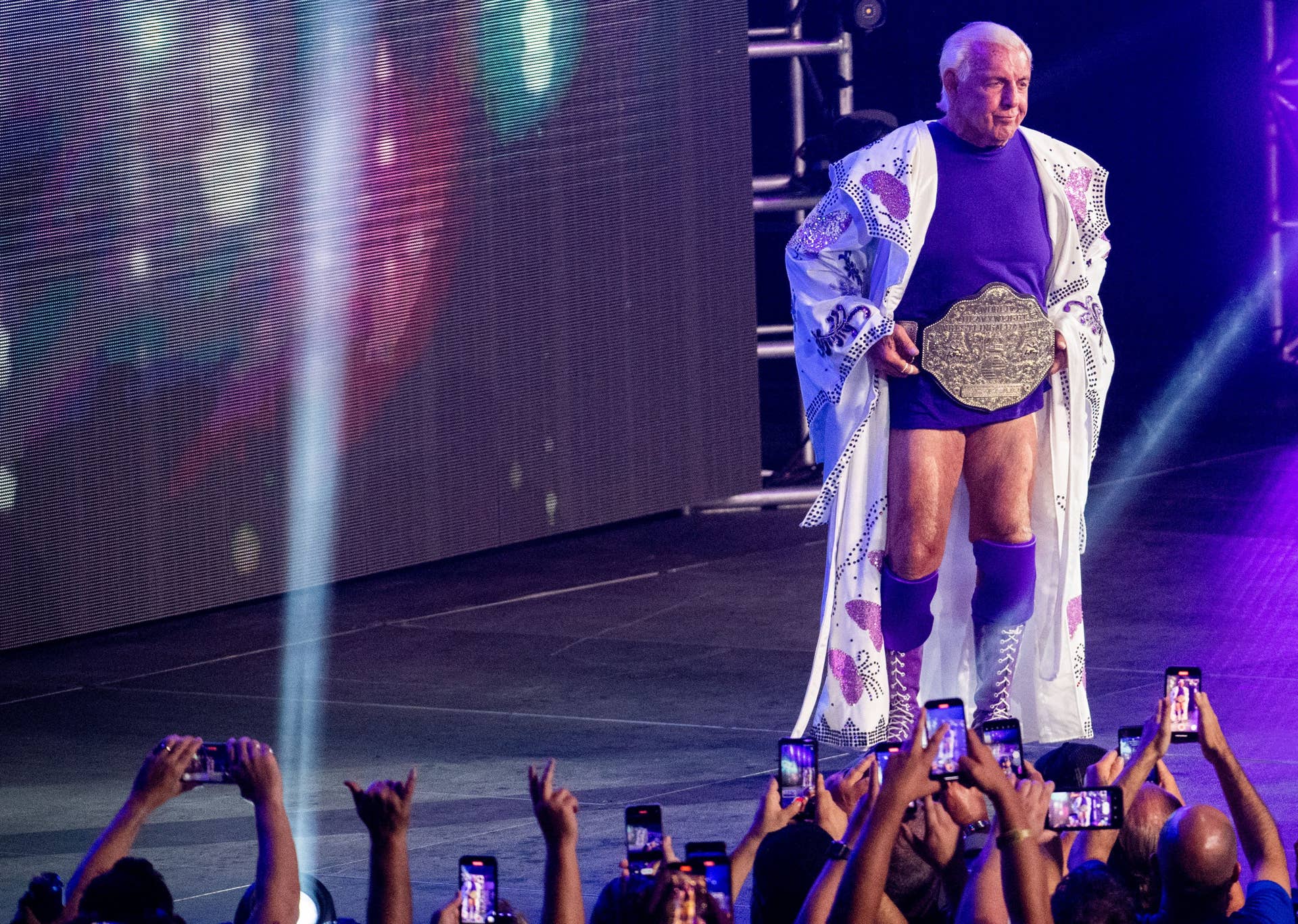 On This Day: Ric Flair's Final Match Closes 50-year Career - Athlon
