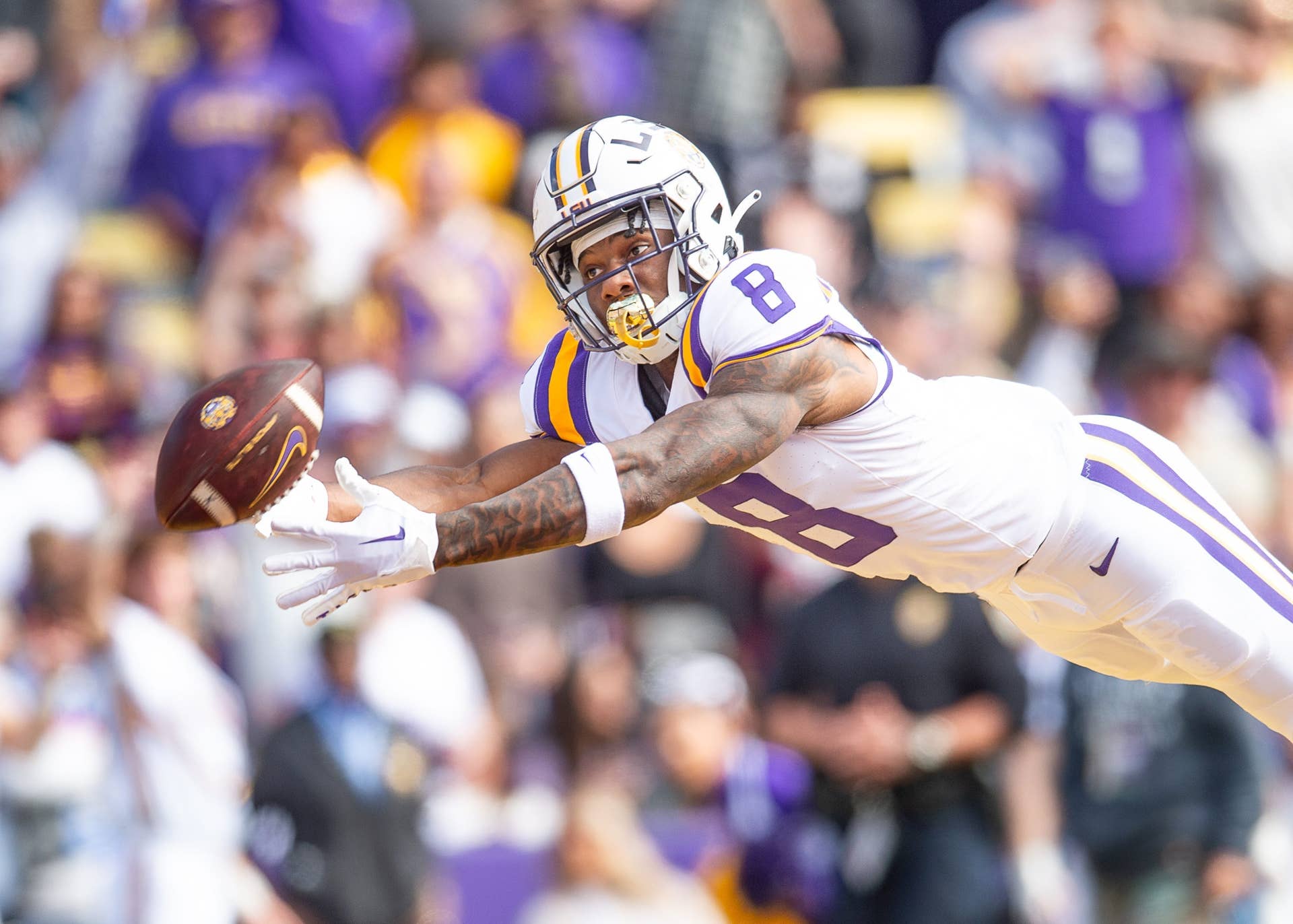 5 Greatest Wide Receivers in LSU Tigers History