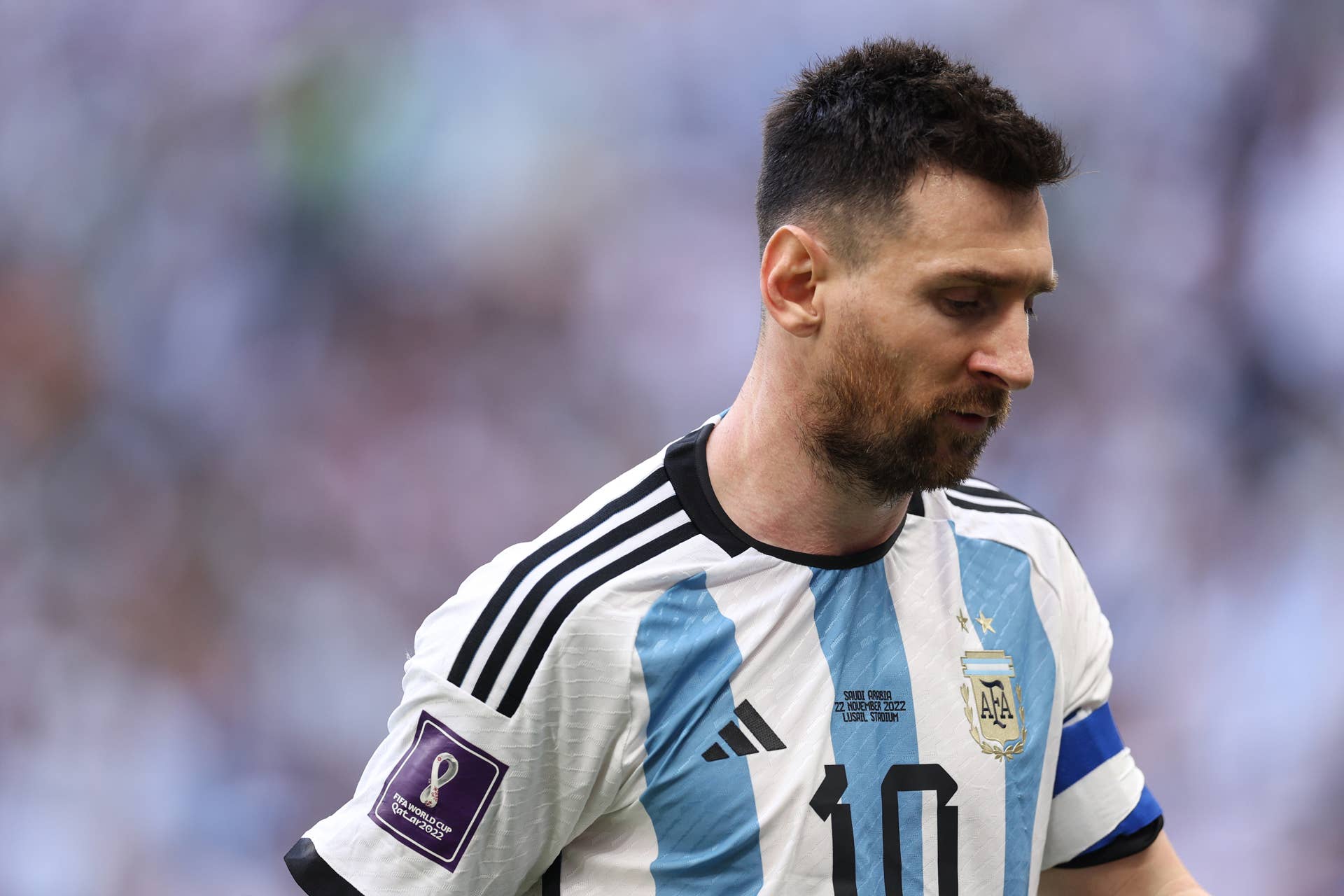Lionel Messi Makes First Public Appearance Since Father Jorge Messi's ...