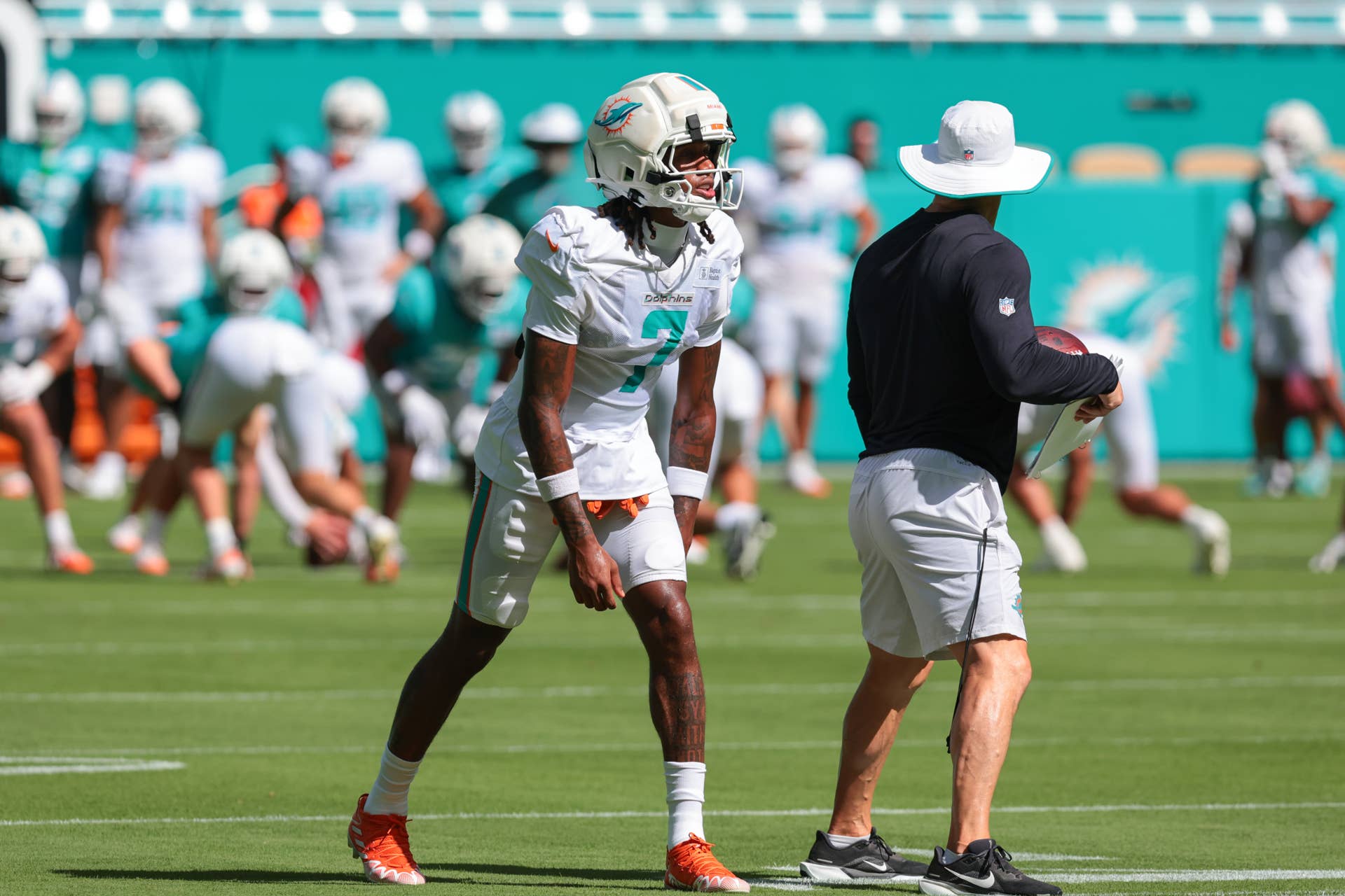 Dolphins Get Concerning Caleb Douglas Injury Update Ahead of Bengals ...