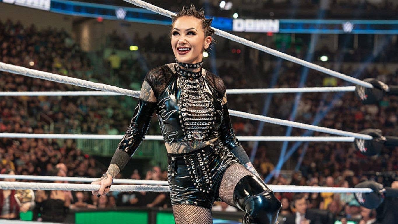 Ex-WWE-Star Shotzi erhält bizarre Reaktion von Nyla Rose.