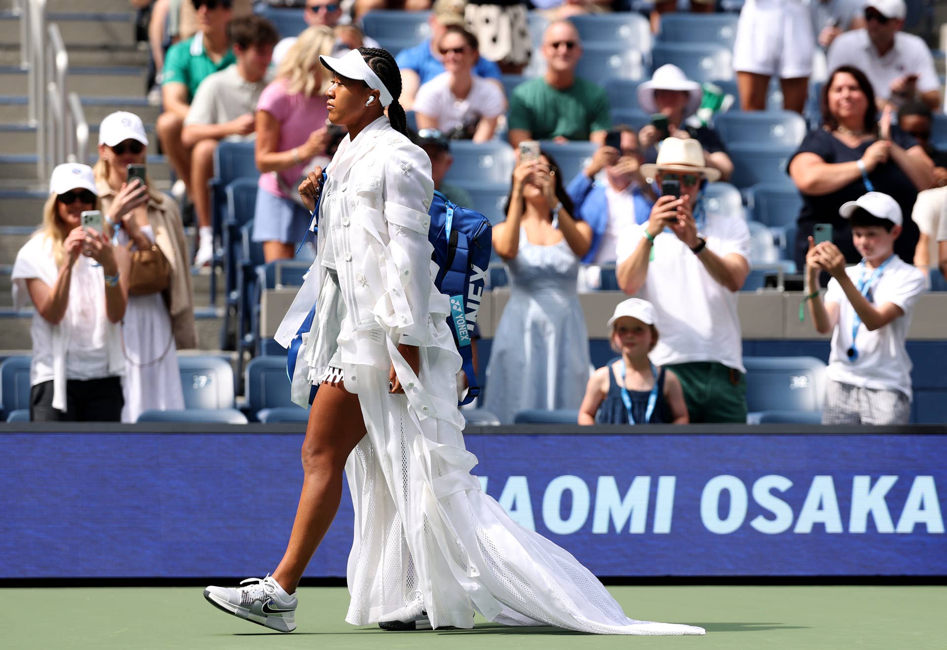 What Is Naomi Osaka Wearing Against Katerina Siniakova at the US Open?