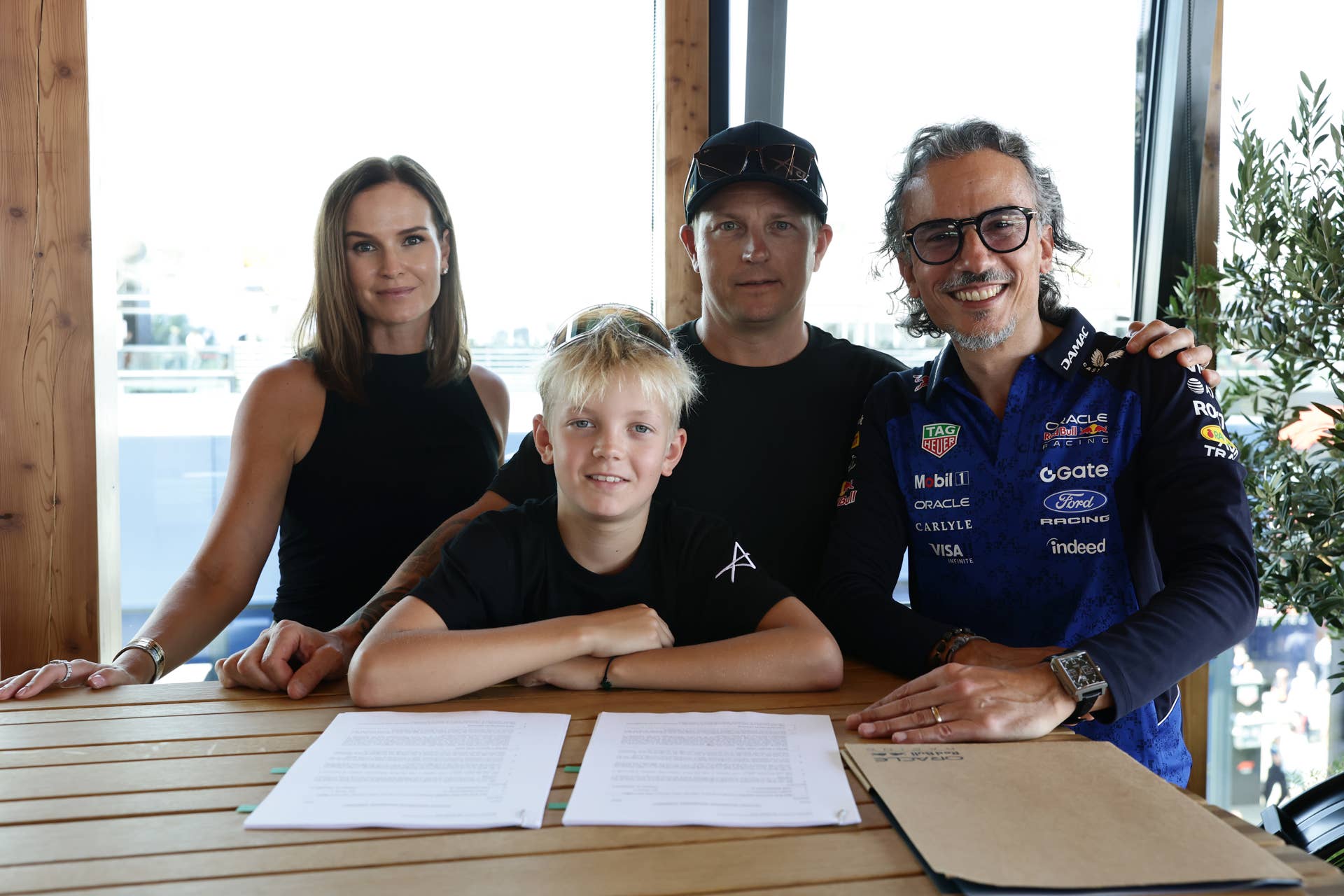 Red Bull Signs Ferrari Legend Kimi Raikkonen's Son