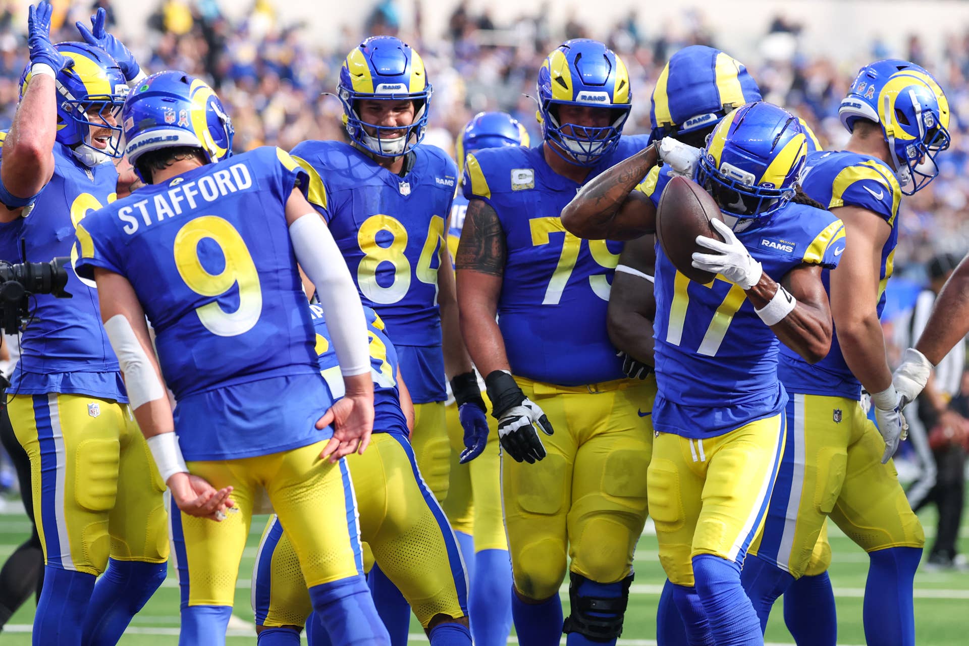 Saints Rams Matthew Stafford and the Rams Have to Be Dethroned Before Anyone Ranks ...