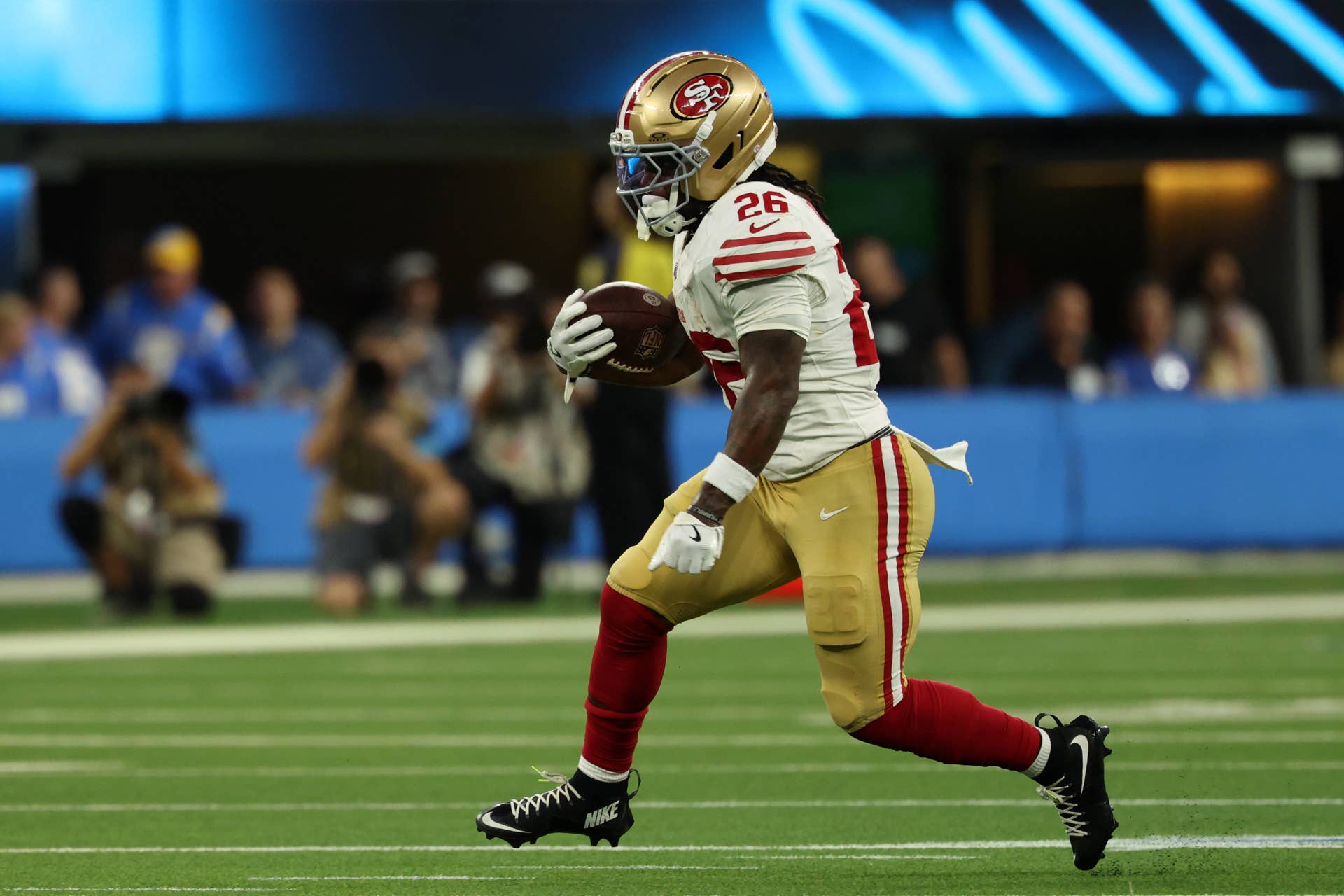 49ers Rookie Running Back Kaelon Black Wants to Improve in One Area