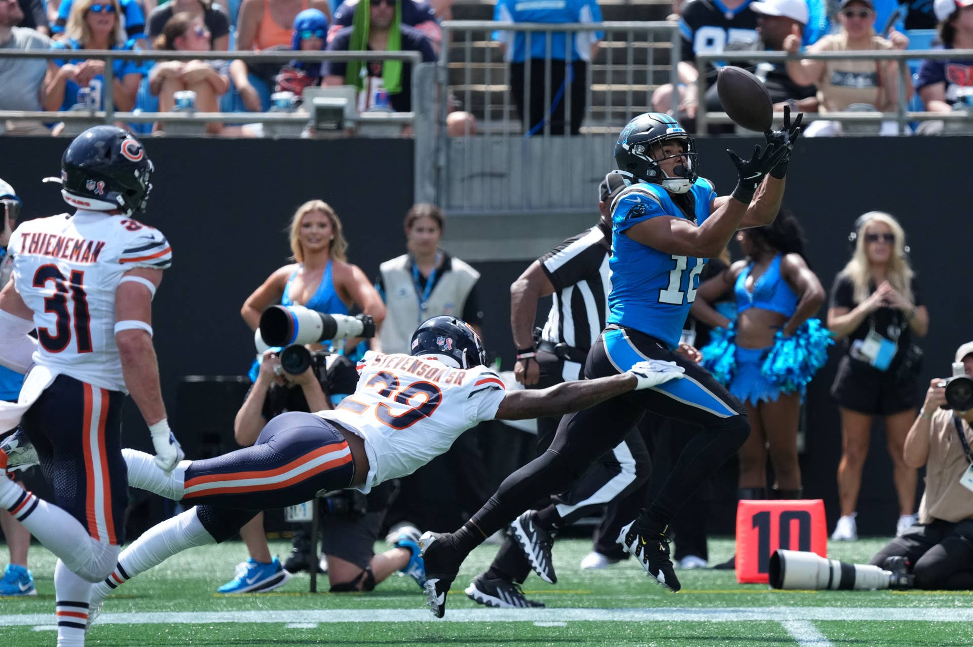 Jalen Coker und andere Panthers Verletzungs-Updates