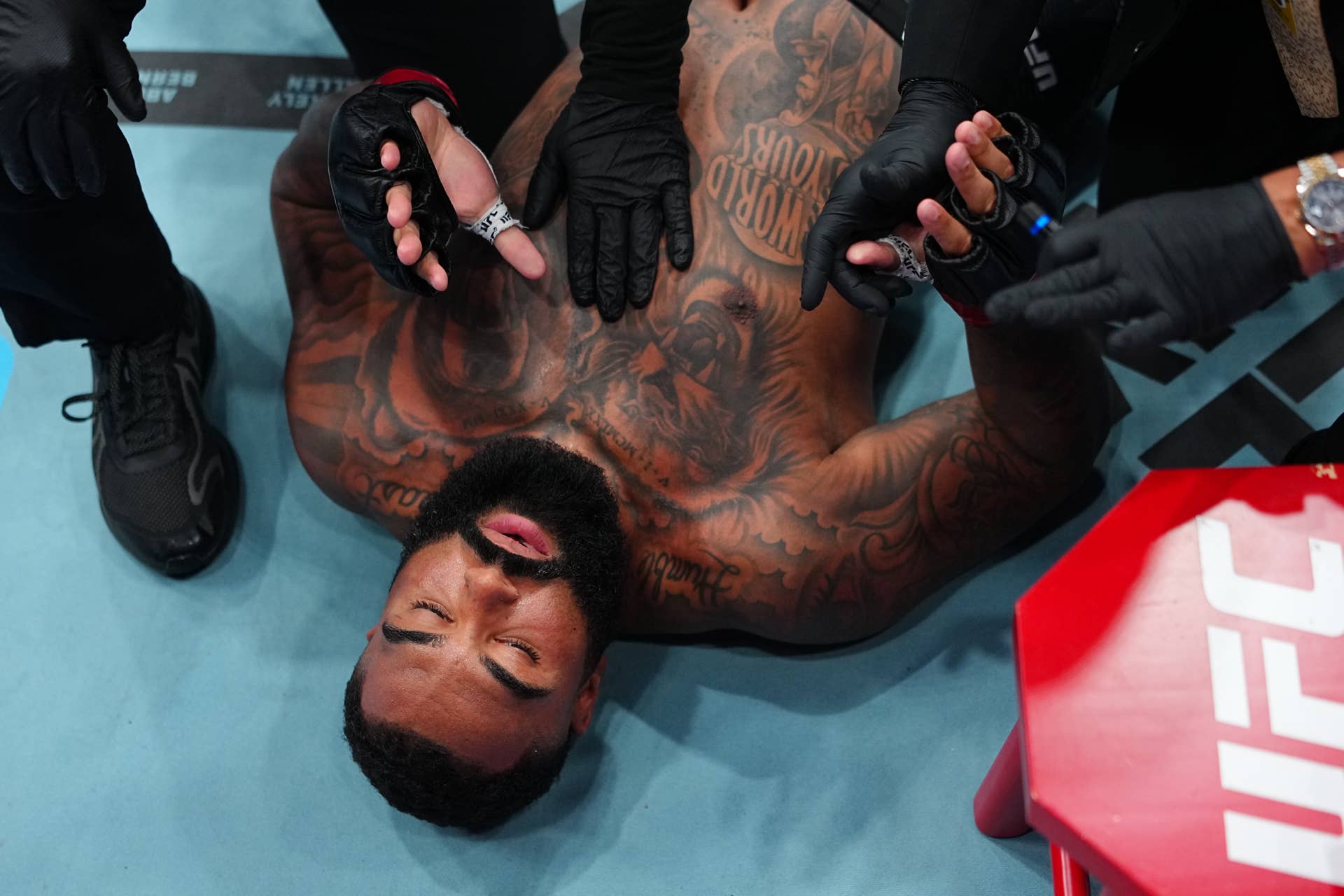 UFC-Reaktionen auf Gable Stevesons K.o.