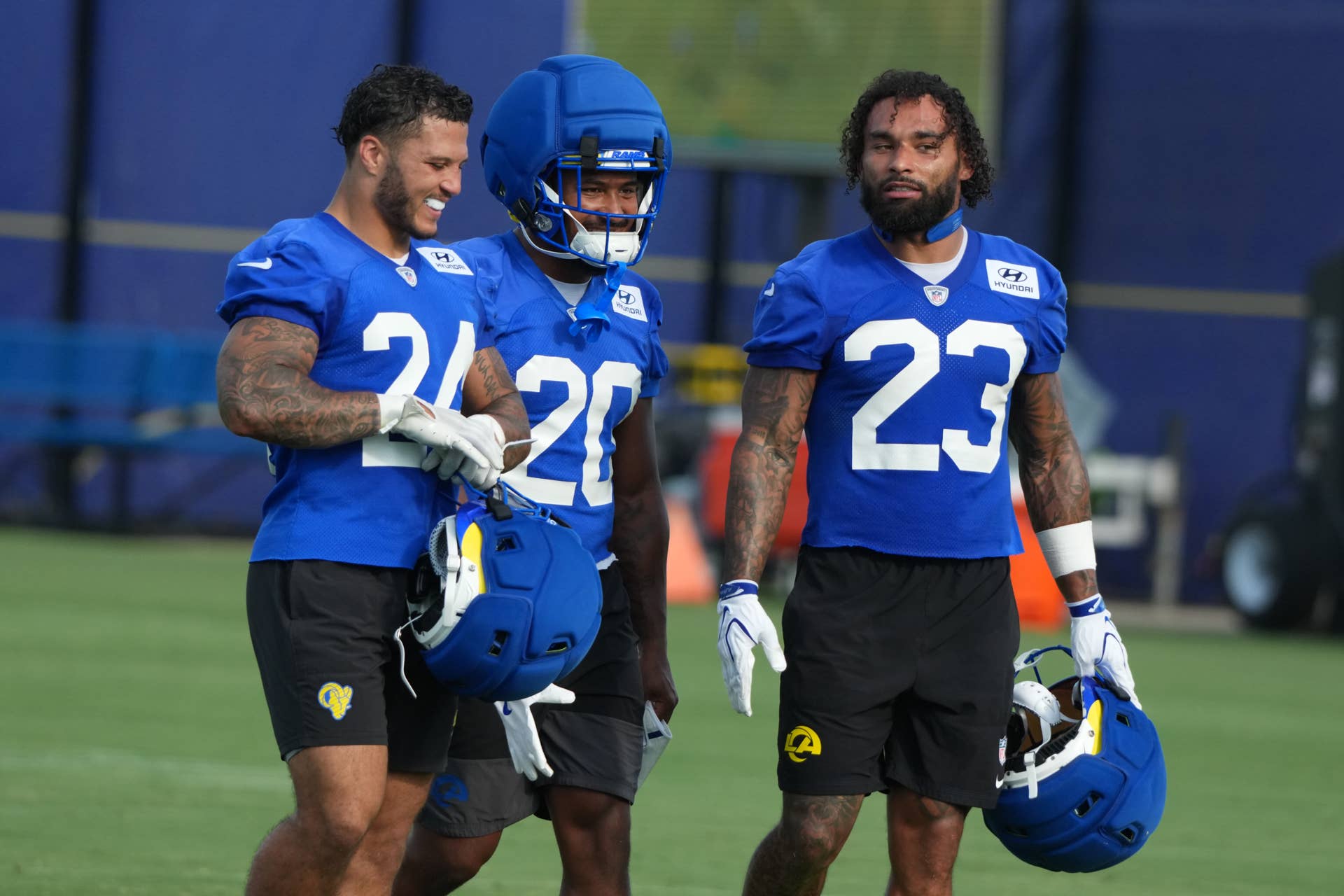 Blake Corum Is Outgaining Kyren Williams, and the Rams' Backfield Split ...