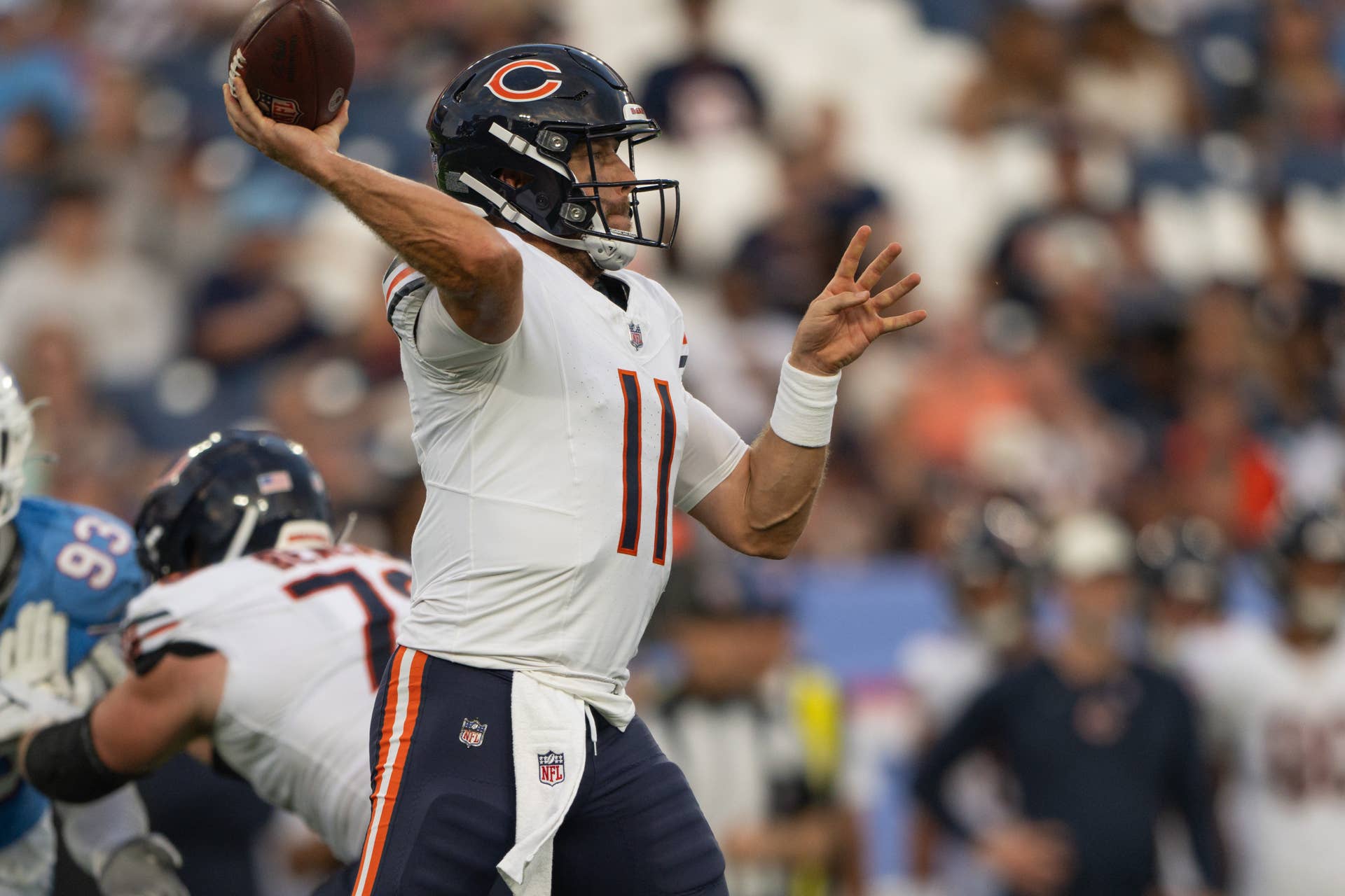 Chicago Bears' Upset Hopes Rest on a Quarterback With No Margin for Error
