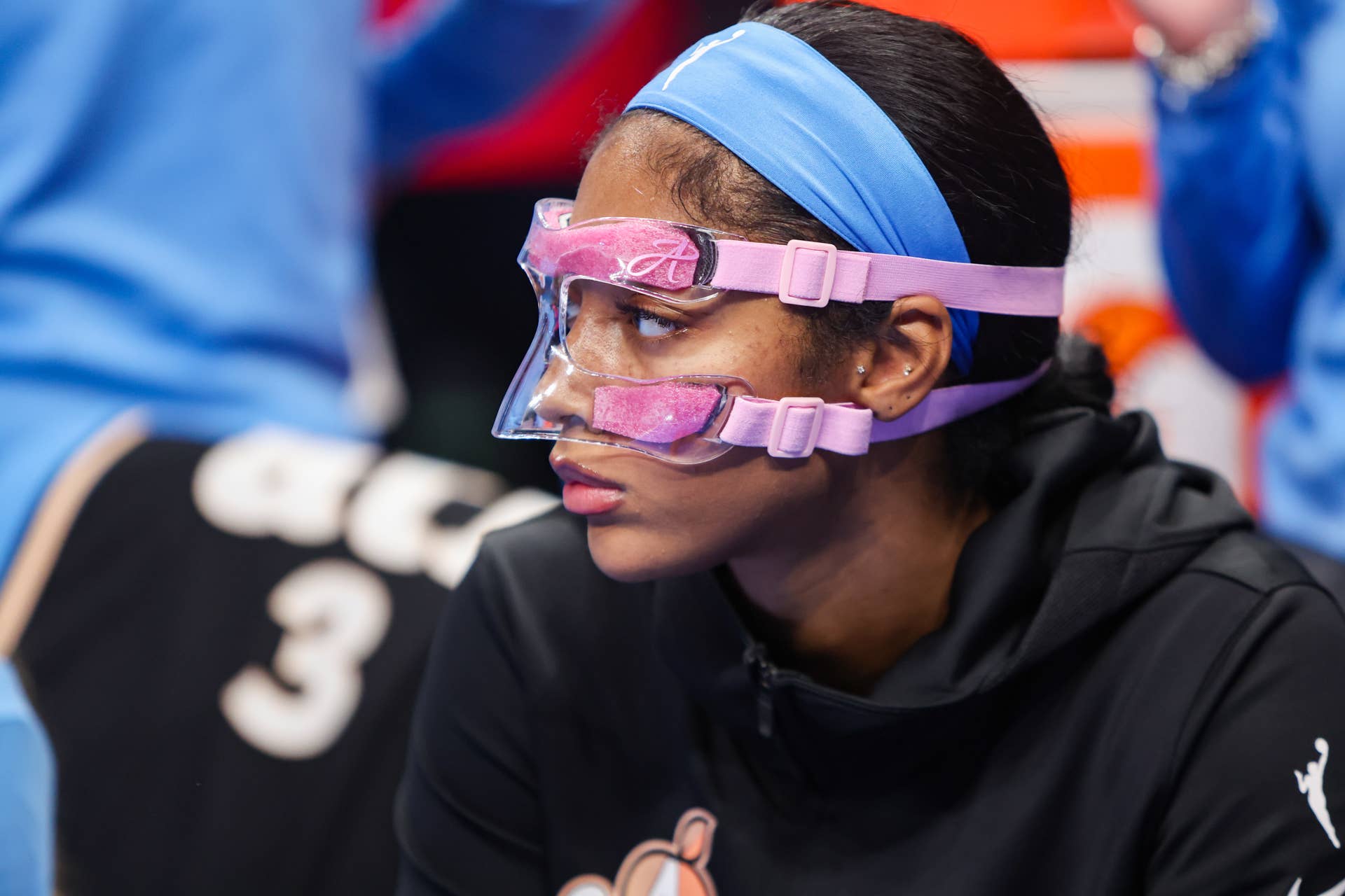 Angel Reese Makes WNBA Playoffs Decision After Suffering Facial Injury ...
