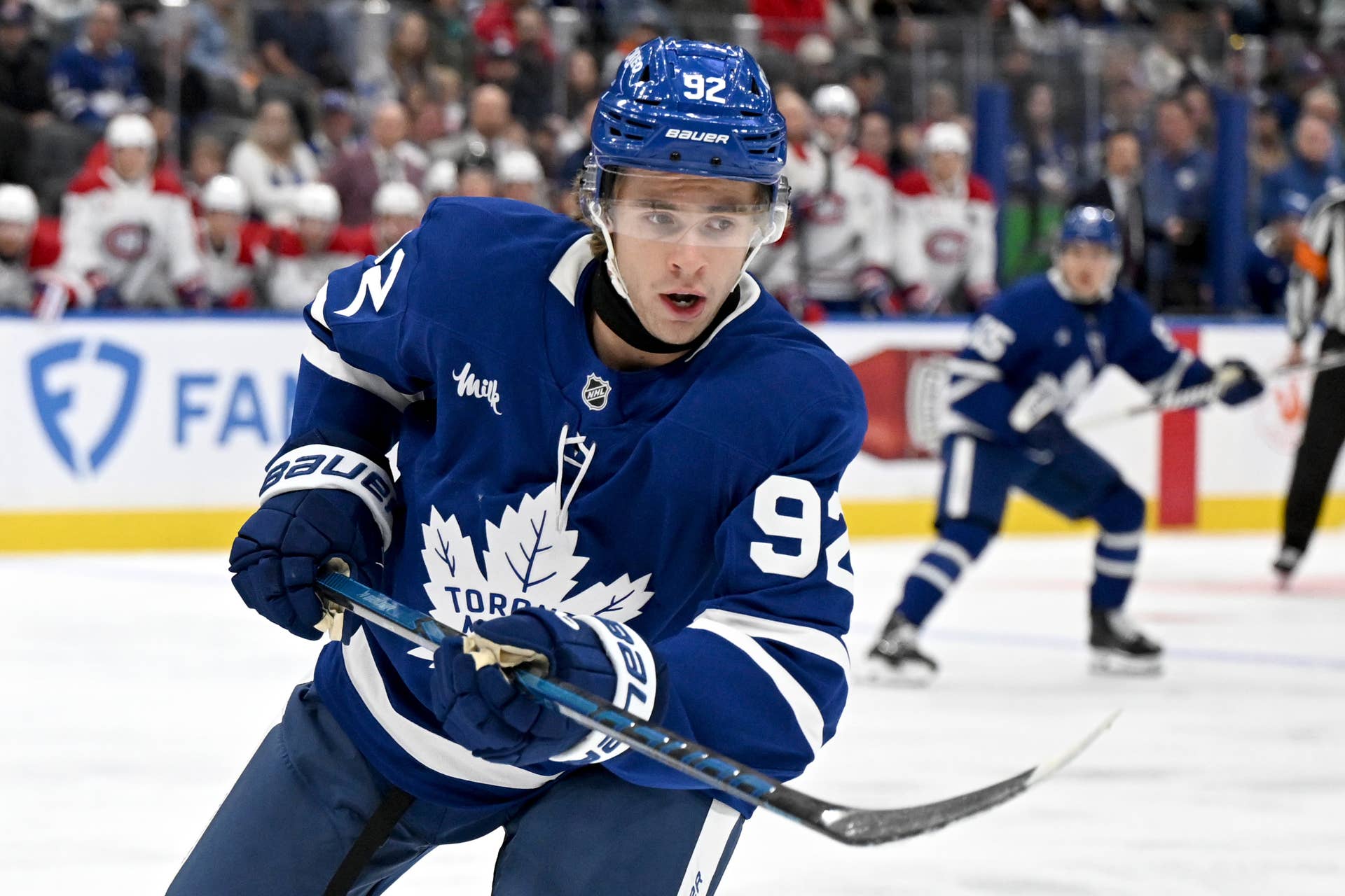 Gavin McKenna calls Maple Leafs debut ‘a lot of fun’ after he finishes ...