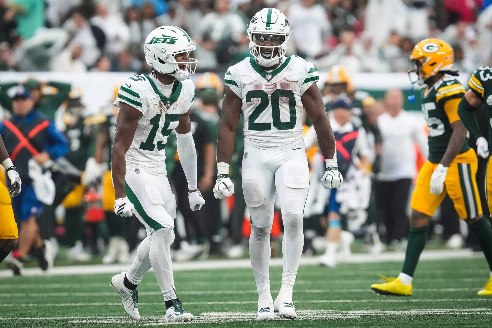 New York Jets Dylan Parham, Breece Hall Injured in Detroit Lions Loss ...