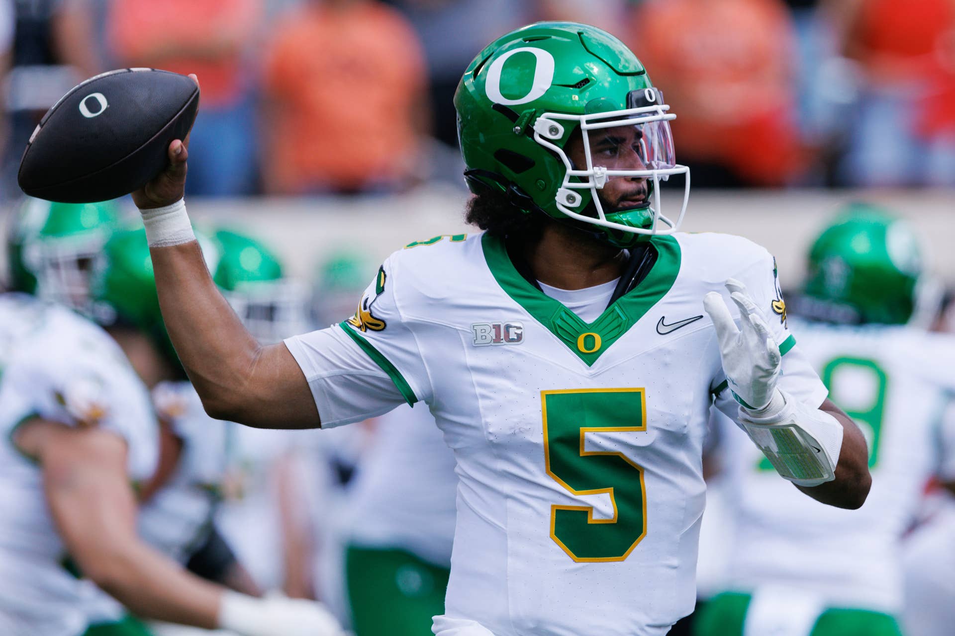 State Below Oregon Oregon Ducks Announce Dante Moore News Before Illinois Game - Athlon