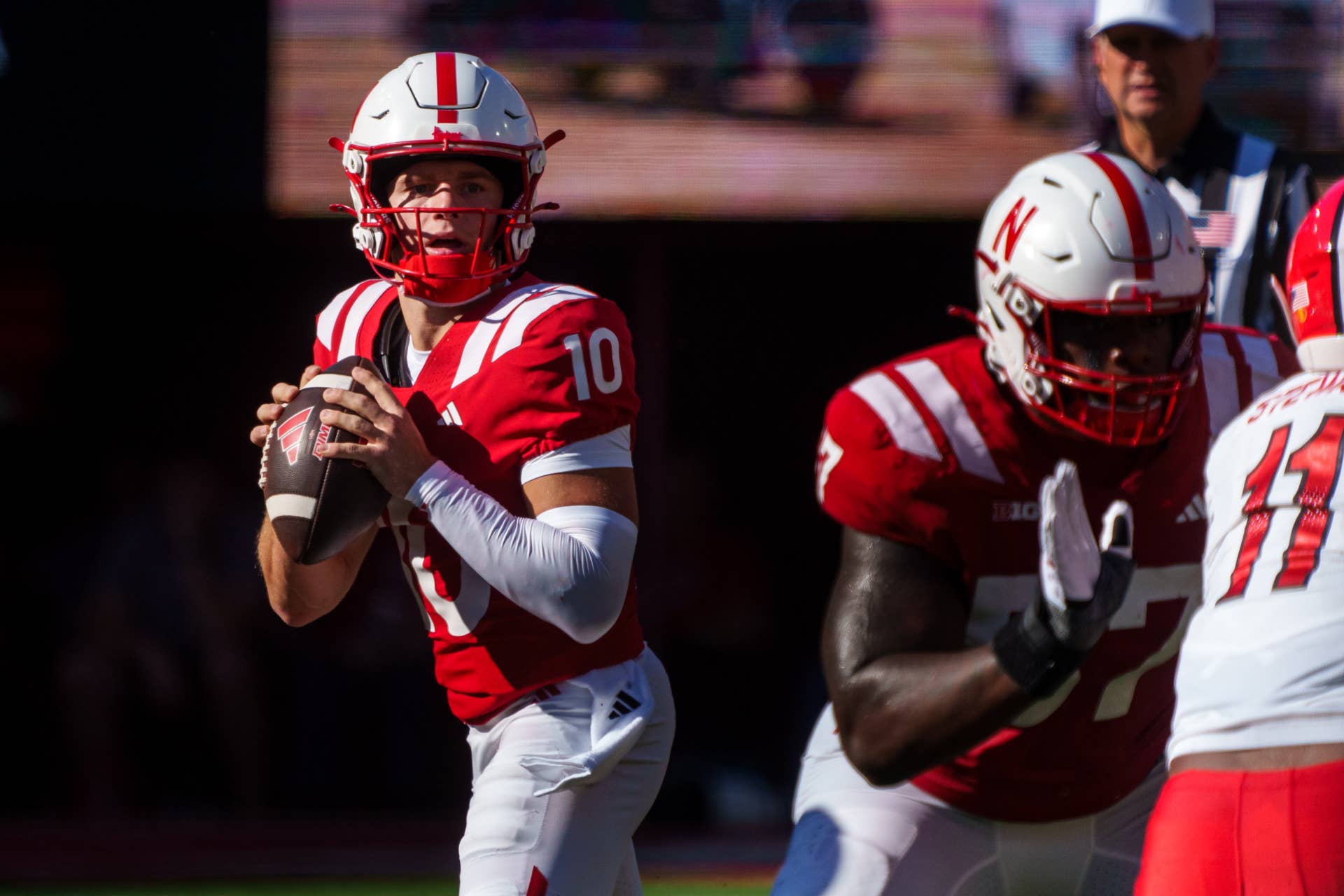 Anthony Colandrea's Chaos Gene is Key for Nebraska to Upset Indiana ...