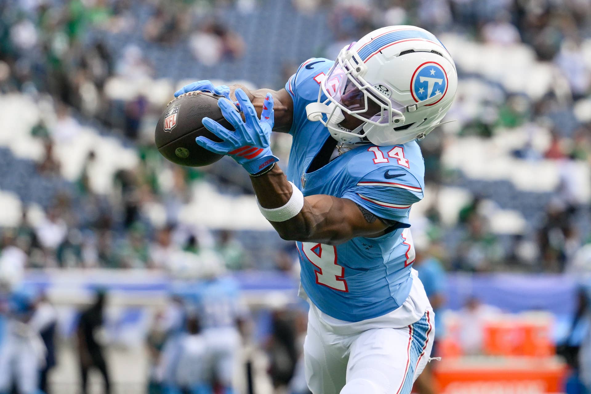 Titans' Carnell Tate Climbs to No. 3 in Rookie Rankings With His Full ...