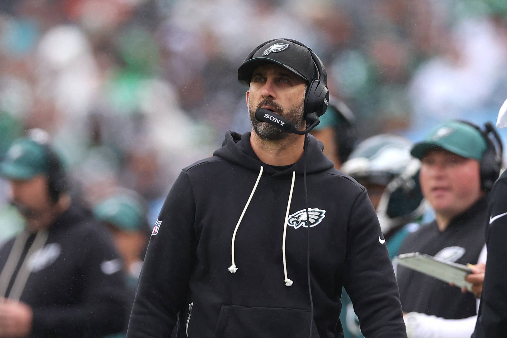 Eagles' Nick Sirianni Provides Lane Johnson Update After Surprise ...